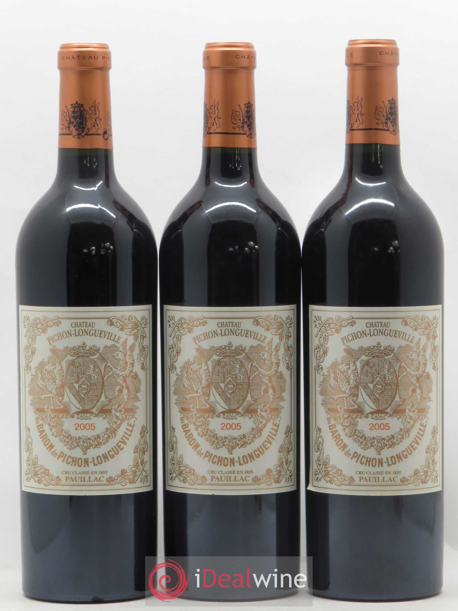 Pichon Longueville Baron 2ème Grand Cru Classé 2005 - Lot de 11 bouteilles - 1