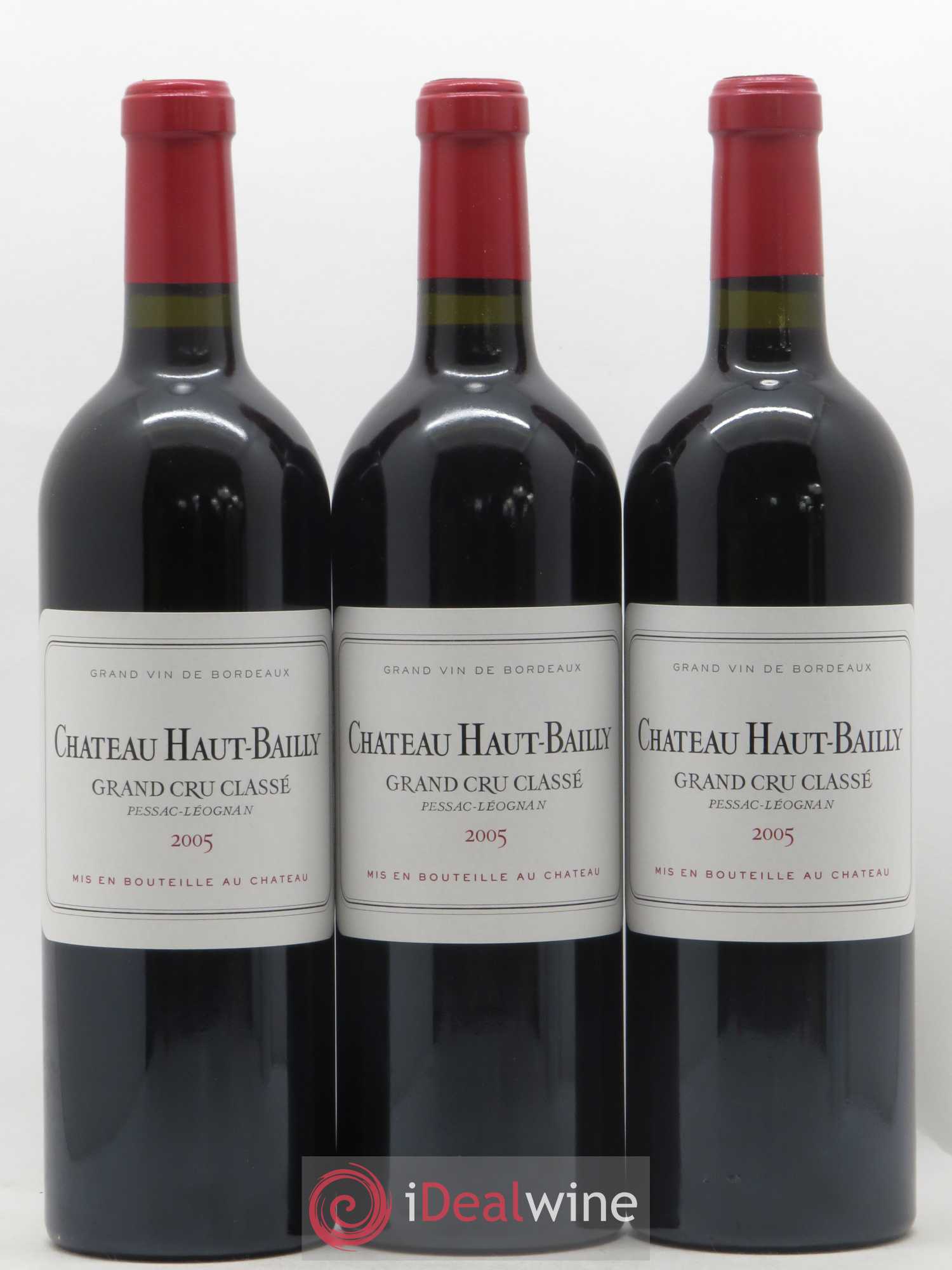 Château Haut-Bailly Cru Classé de Graves 2005 - Lot de 12 bouteilles - 2