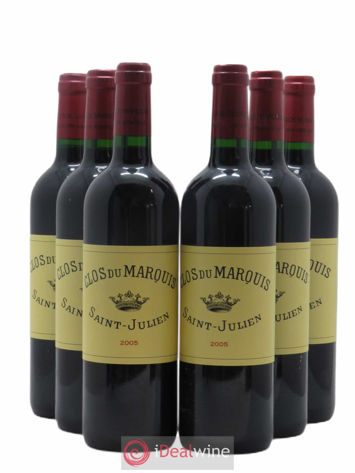 Clos du Marquis 2005 - Lot de 6 bouteilles - 0