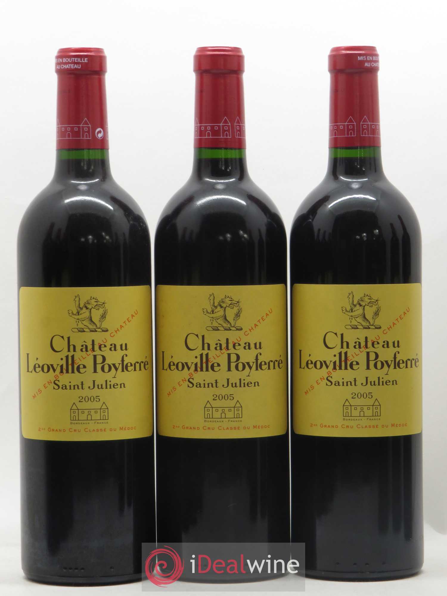 Château Léoville Poyferré 2ème Grand Cru Classé 2005 - Lot de 12 bouteilles - 4