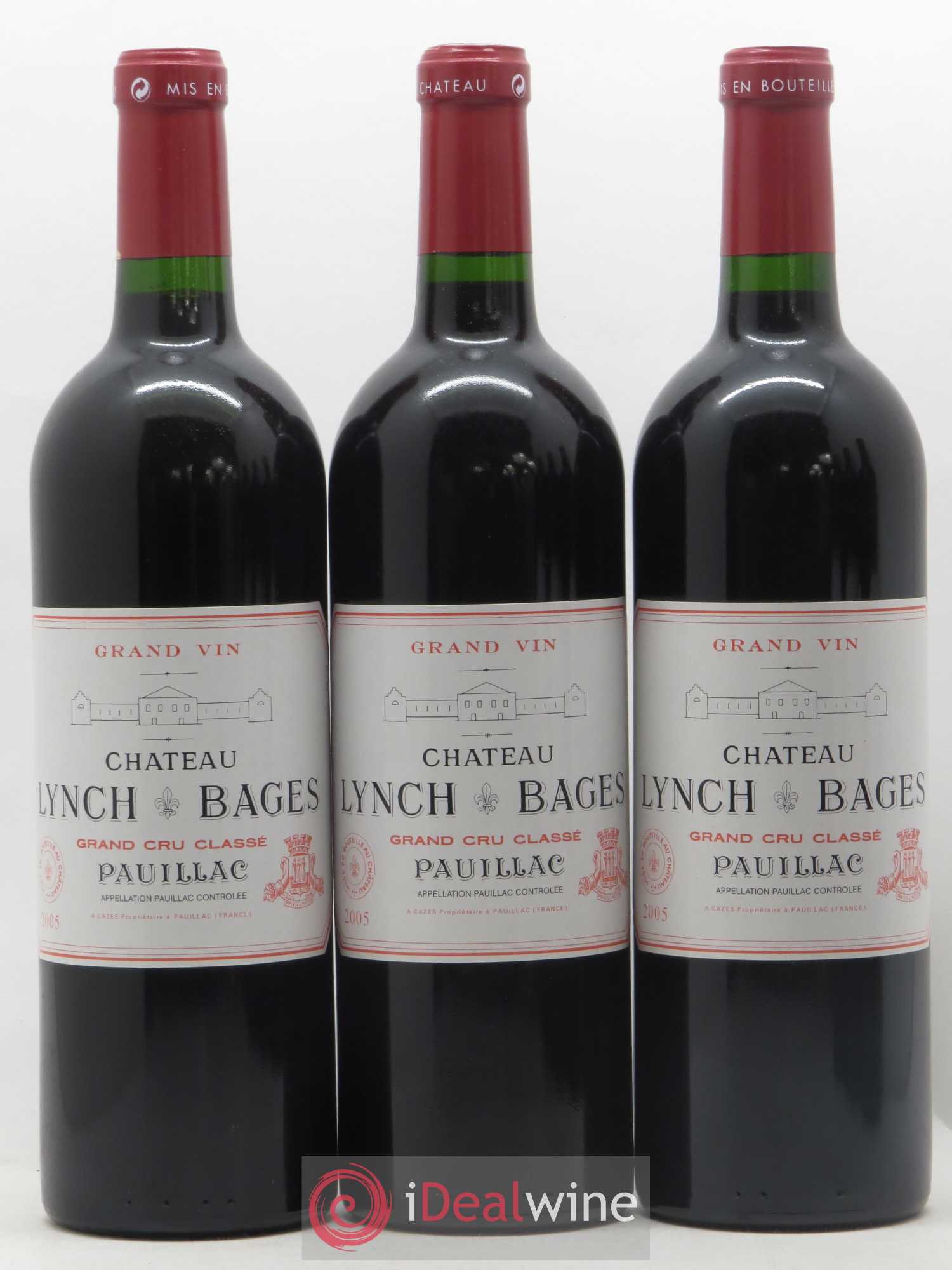 Château Lynch Bages 5ème Grand Cru Classé 2005 - Lot de 12 bouteilles - 3