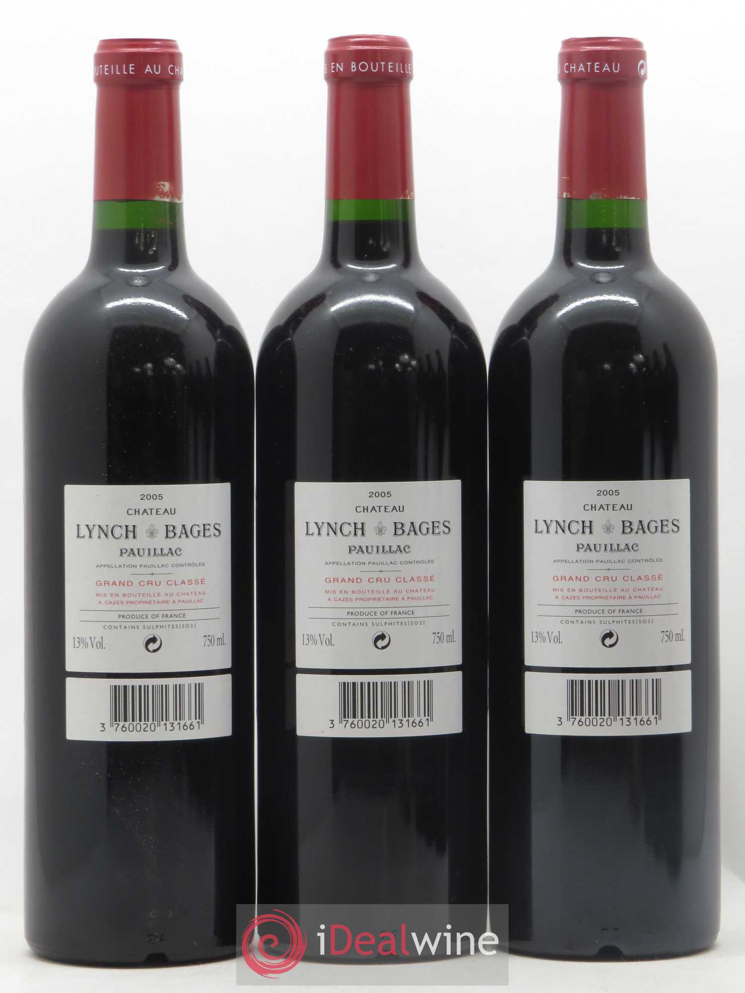 Château Lynch Bages 5ème Grand Cru Classé 2005 - Lot de 12 bouteilles - 4