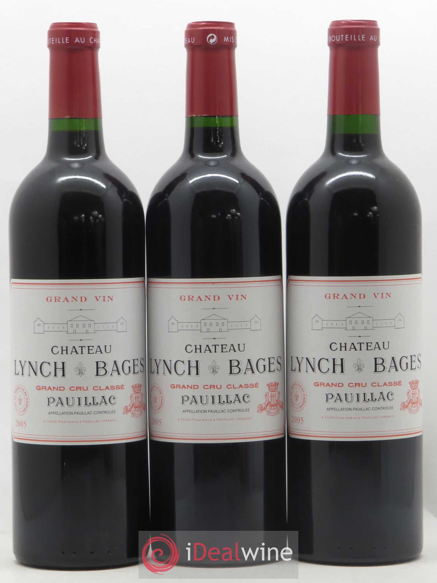 Château Lynch Bages 5ème Grand Cru Classé 2005 - Lot de 12 bouteilles - 5