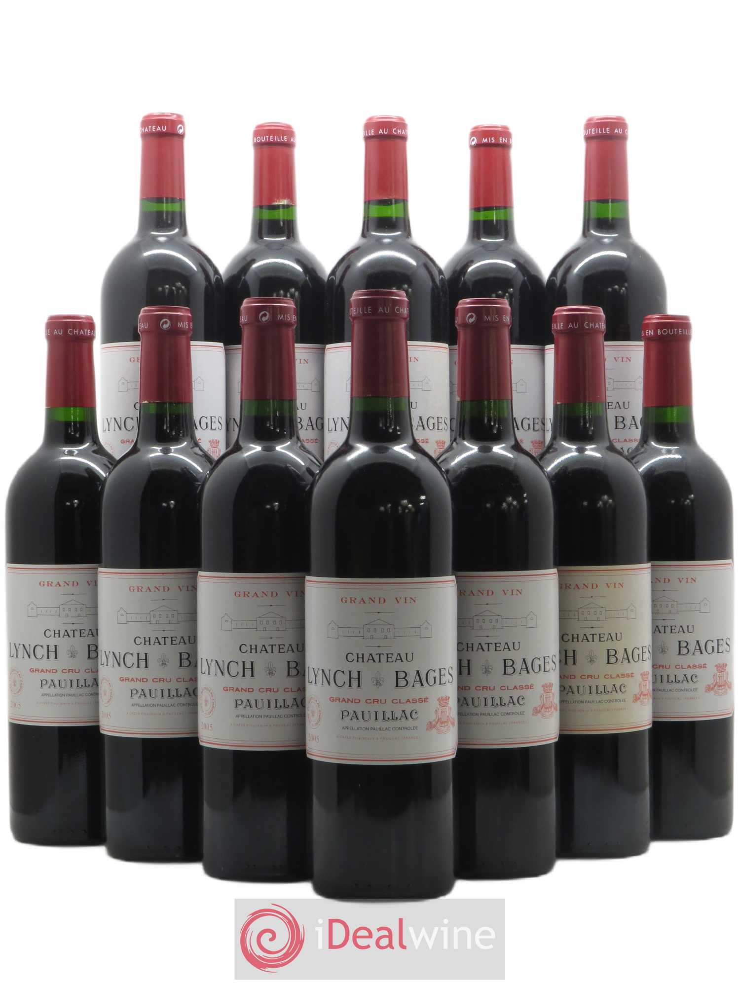 Château Lynch Bages 5ème Grand Cru Classé 2005 - Lot de 12 bouteilles - 0