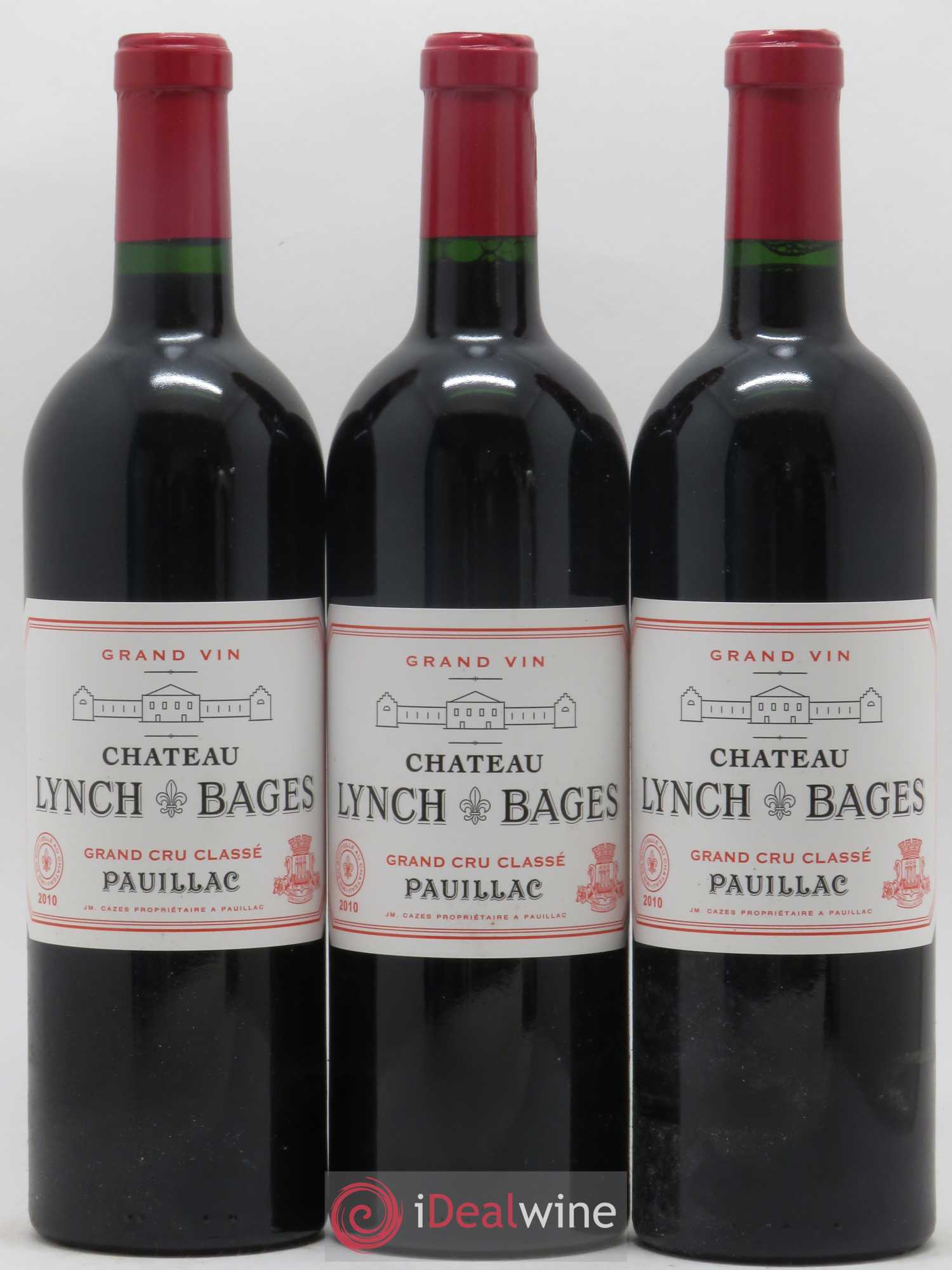 Château Lynch Bages 5ème Grand Cru Classé 2010 - Lot de 6 bouteilles - 1
