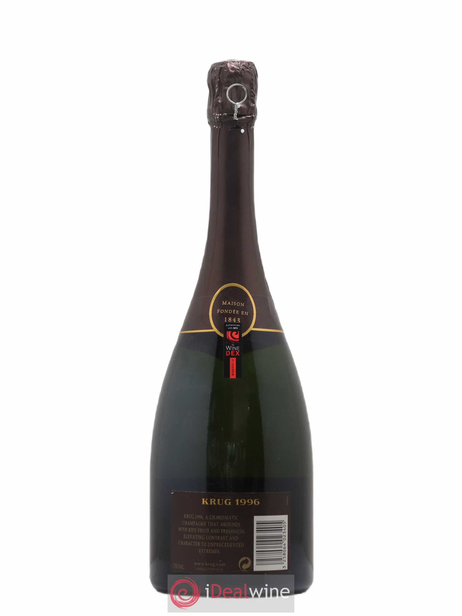 Vintage Krug 1996 - Lot de 1 bouteille - 1