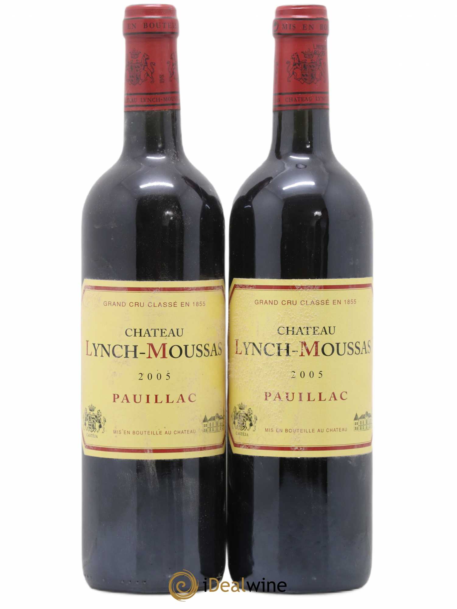Château Lynch Moussas 5ème Grand Cru Classé 2005 - Lot de 2 bouteilles - 0
