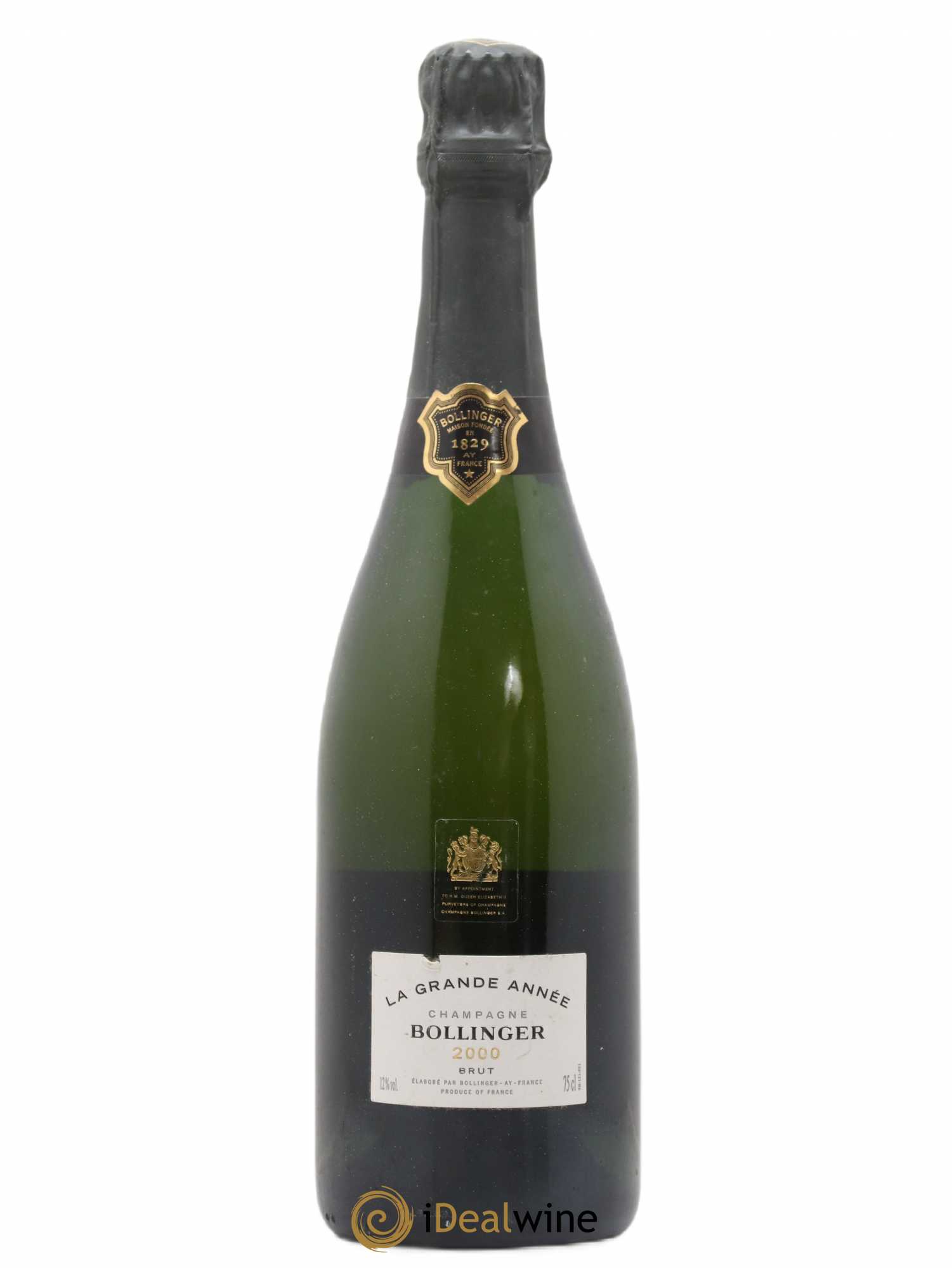 La Grande Année Brut Bollinger 2000 - Lot de 1 bouteille - 0