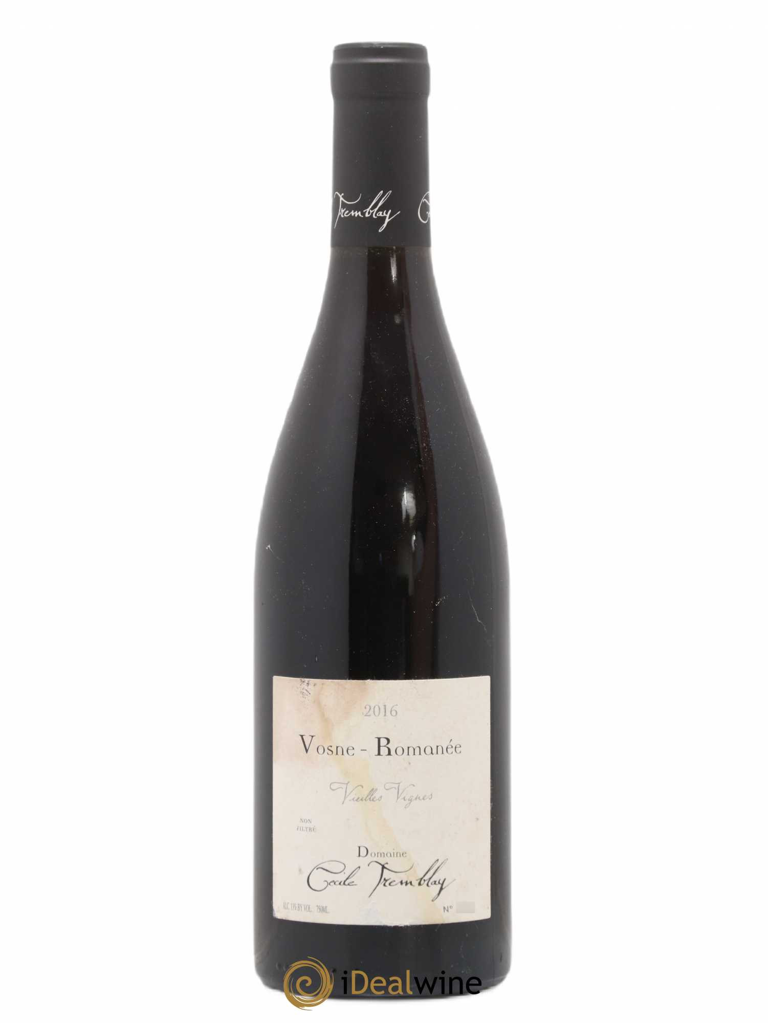 Vosne-Romanée Vieilles Vignes Cécile Tremblay 2016 - Lot de 1 bouteille - 0