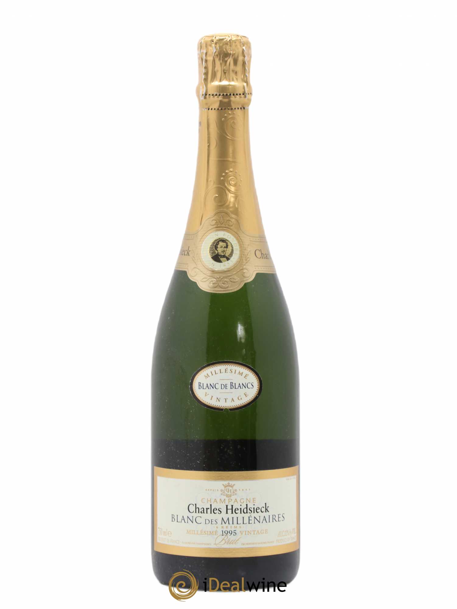 Blanc de Blancs Blanc des Millénaires Brut Charles Heidsieck 1995 - Lot de 1 bouteille - 0