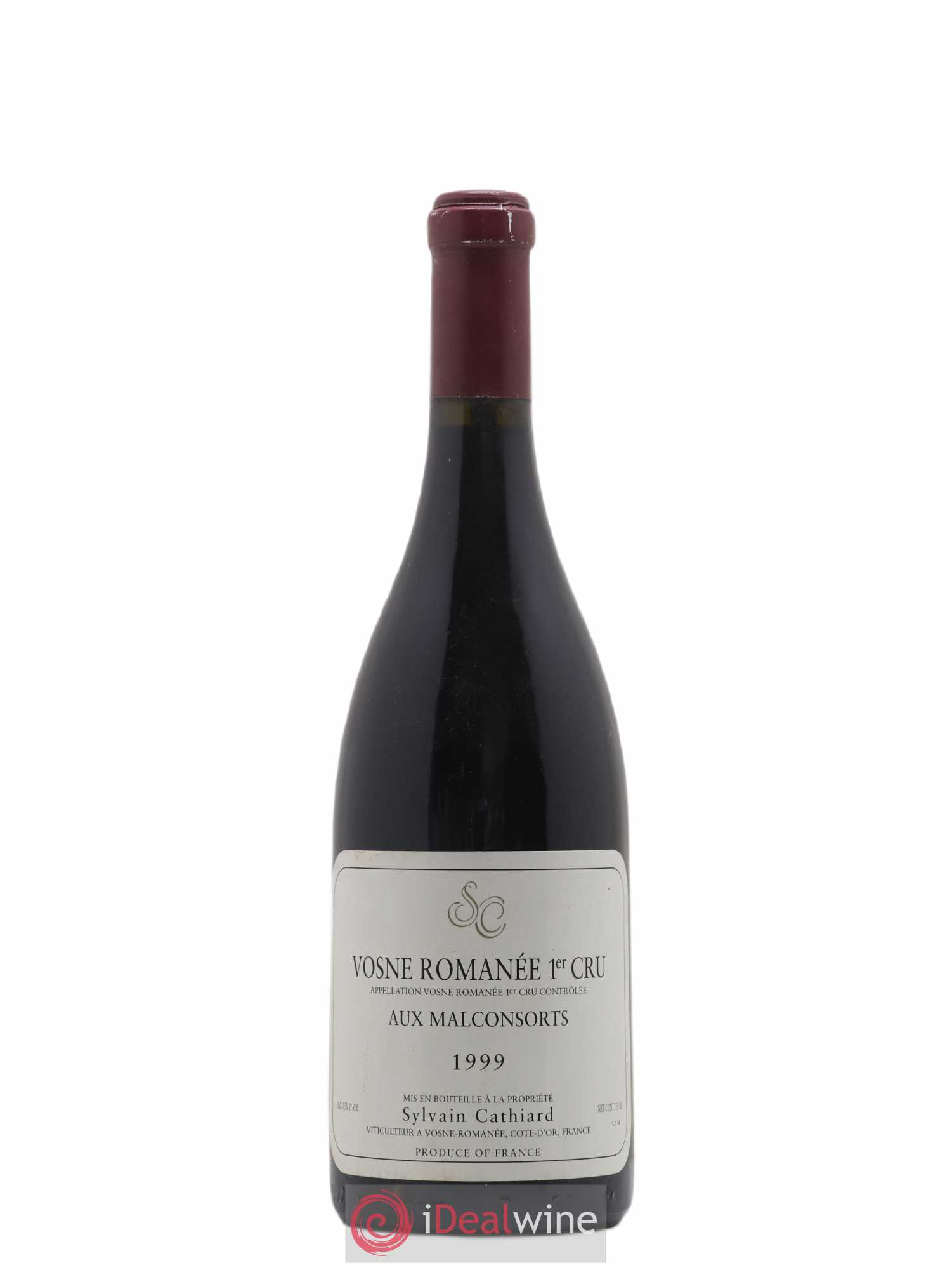 Vosne-Romanée 1er Cru Aux Malconsorts Sylvain Cathiard & Fils 1999 - Lot de 1 bouteille - 0