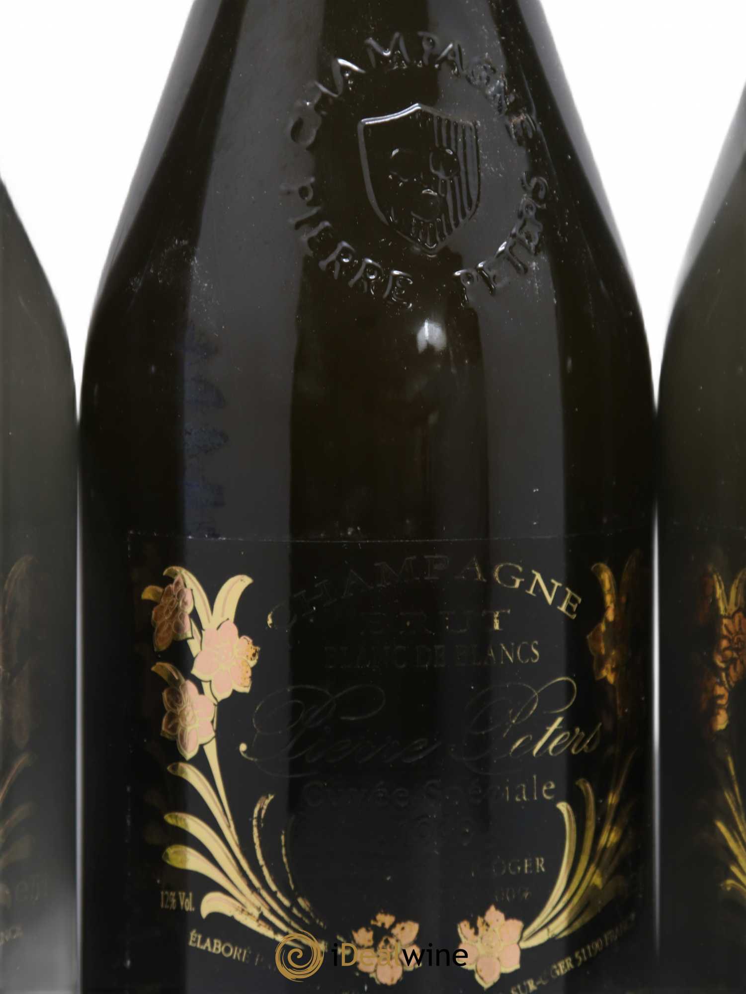 Cuvée Spéciale les Chétillons Blanc de Blancs Brut Pierre Péters 1998 - Lot de 3 bouteilles - 1