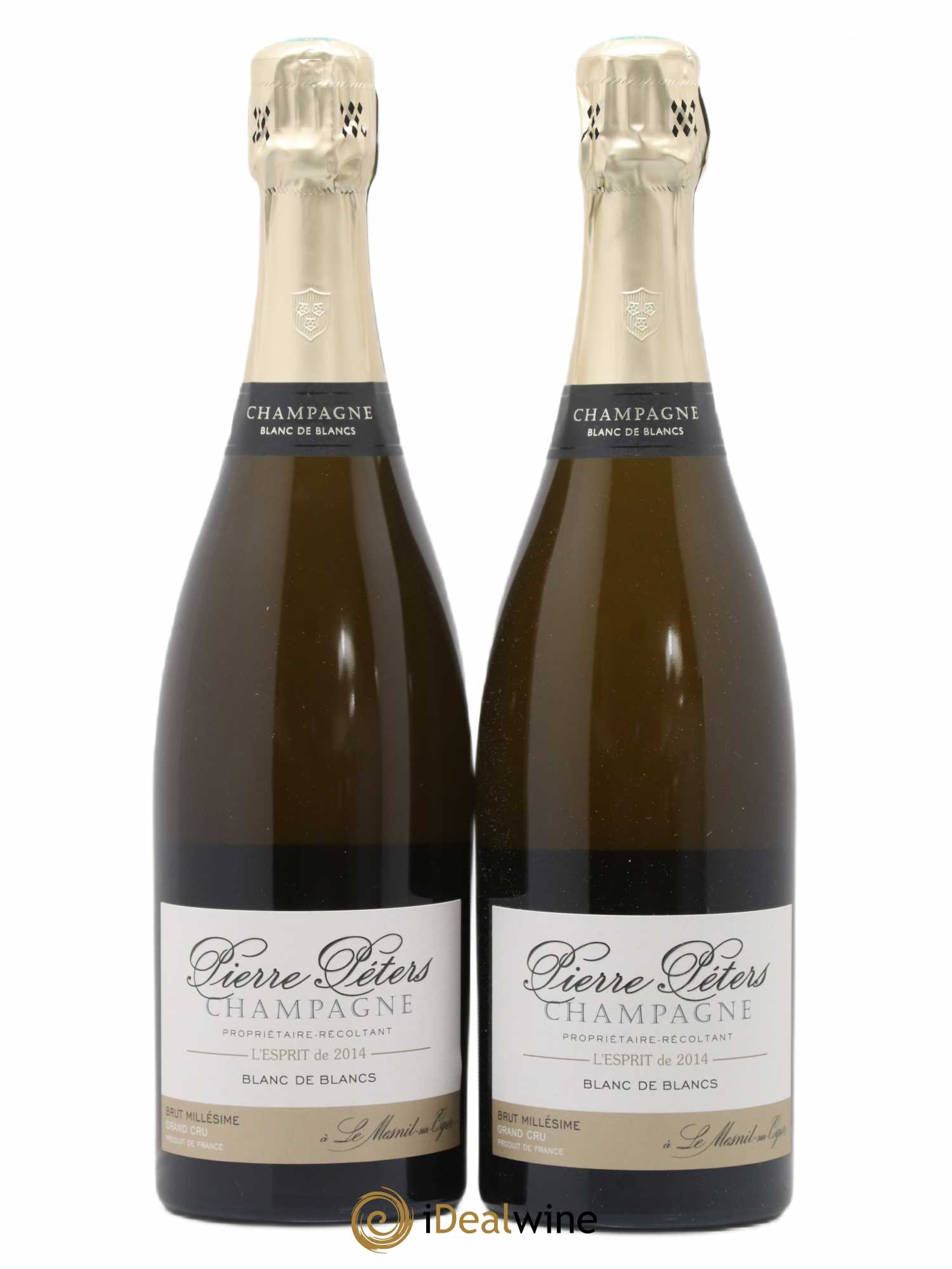 l'Esprit Blanc de Blancs Brut Pierre Péters 2014 - Lot de 2 bouteilles - 0