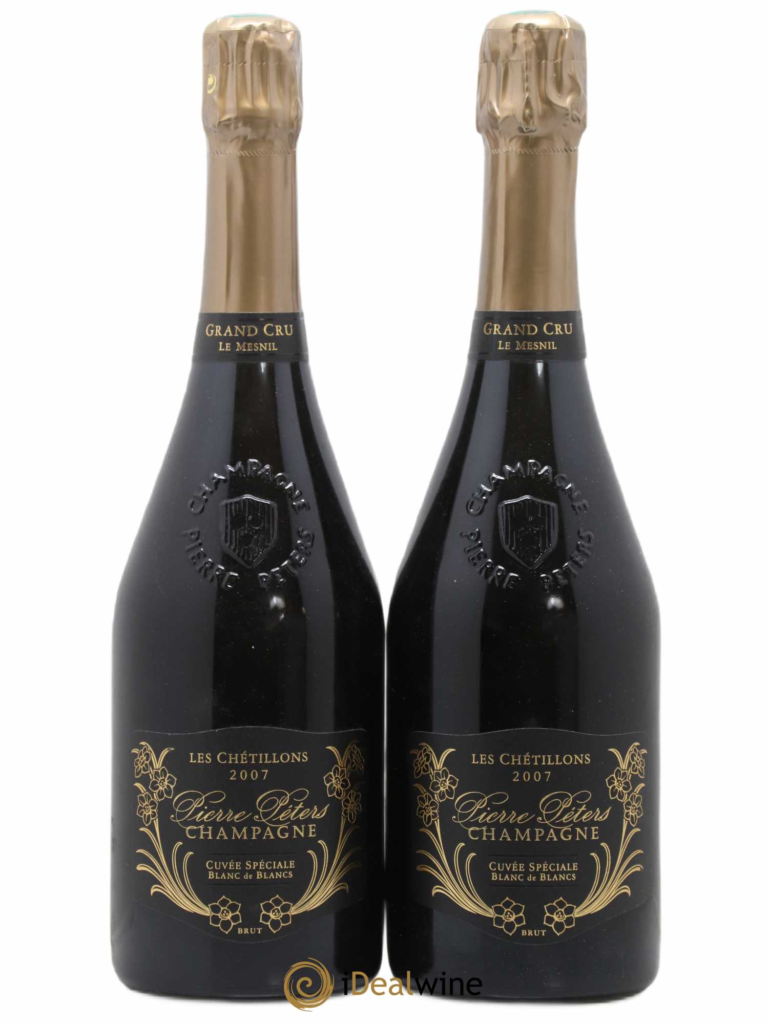 Cuvée Spéciale les Chétillons Blanc de Blancs Brut Pierre Péters 2007 - Lot of 2 bottles - 0