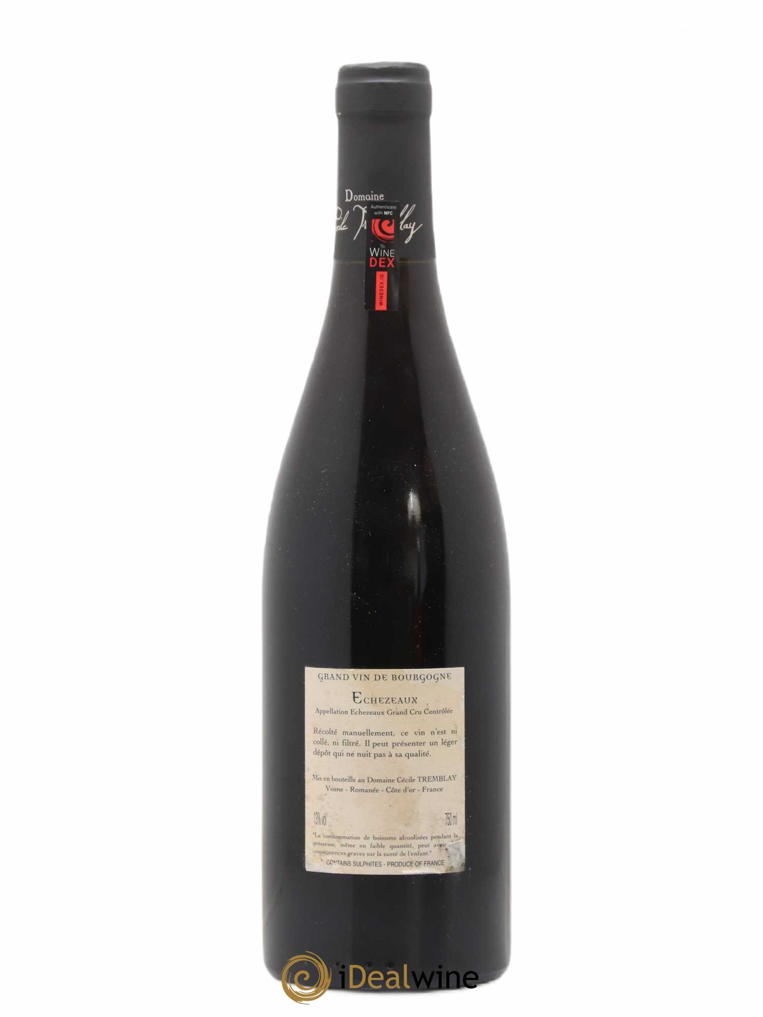 Echezeaux Grand Cru du dessus Cécile Tremblay 2011 - Lot de 1 bouteille - 1