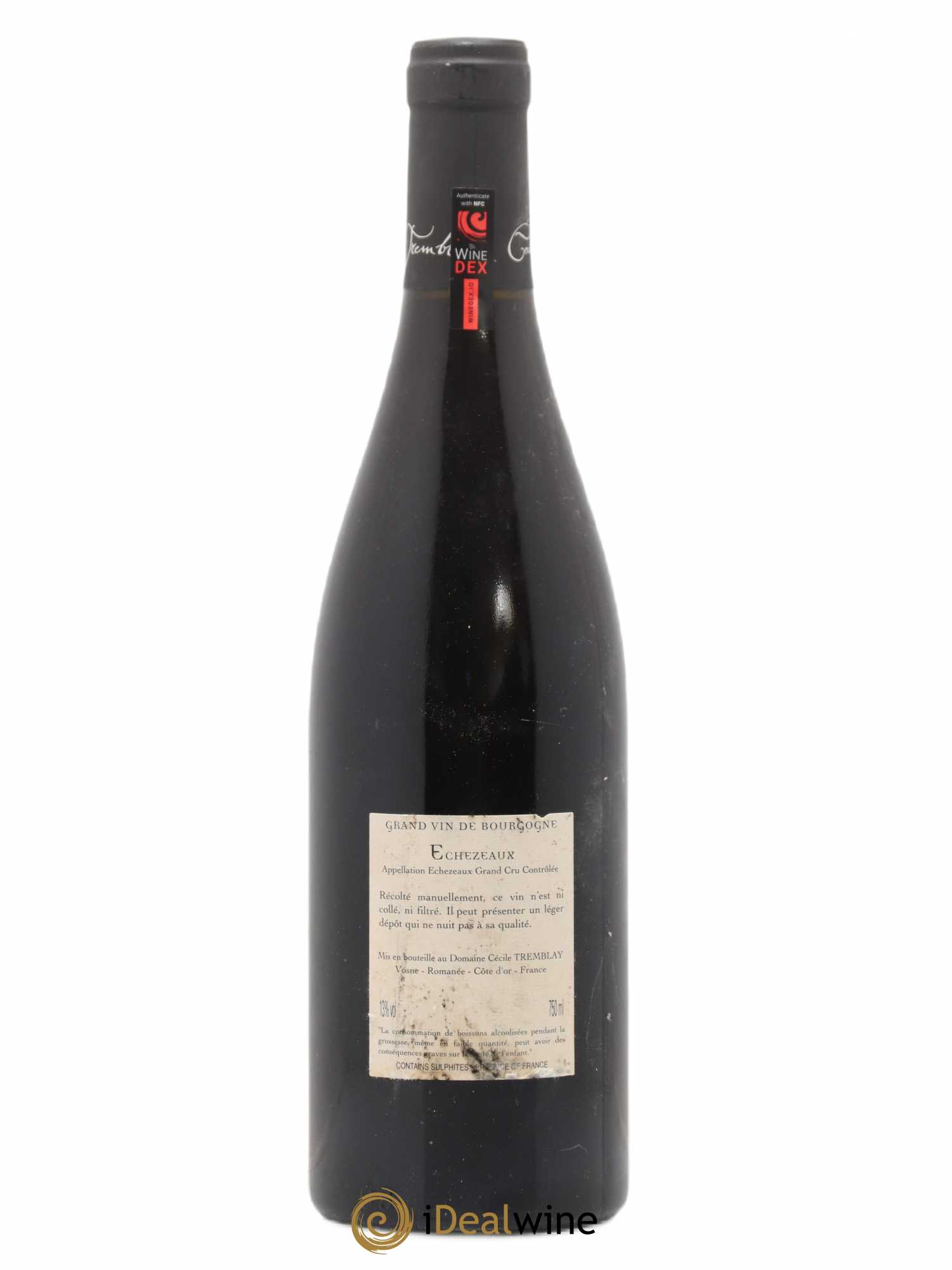 Echezeaux Grand Cru du dessus Cécile Tremblay 2013 - Lot de 1 bouteille - 1