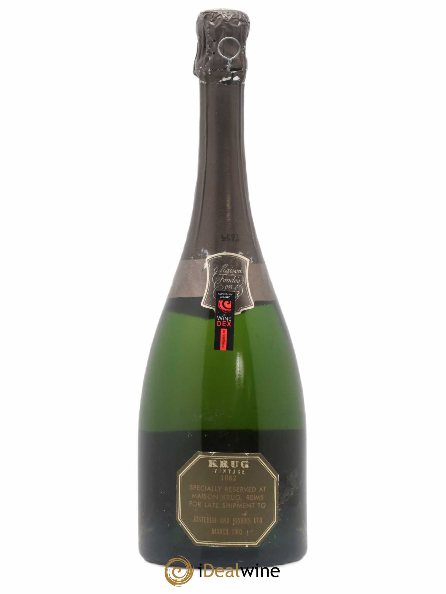 Vintage Krug 1982 - Lot de 1 bouteille - 1