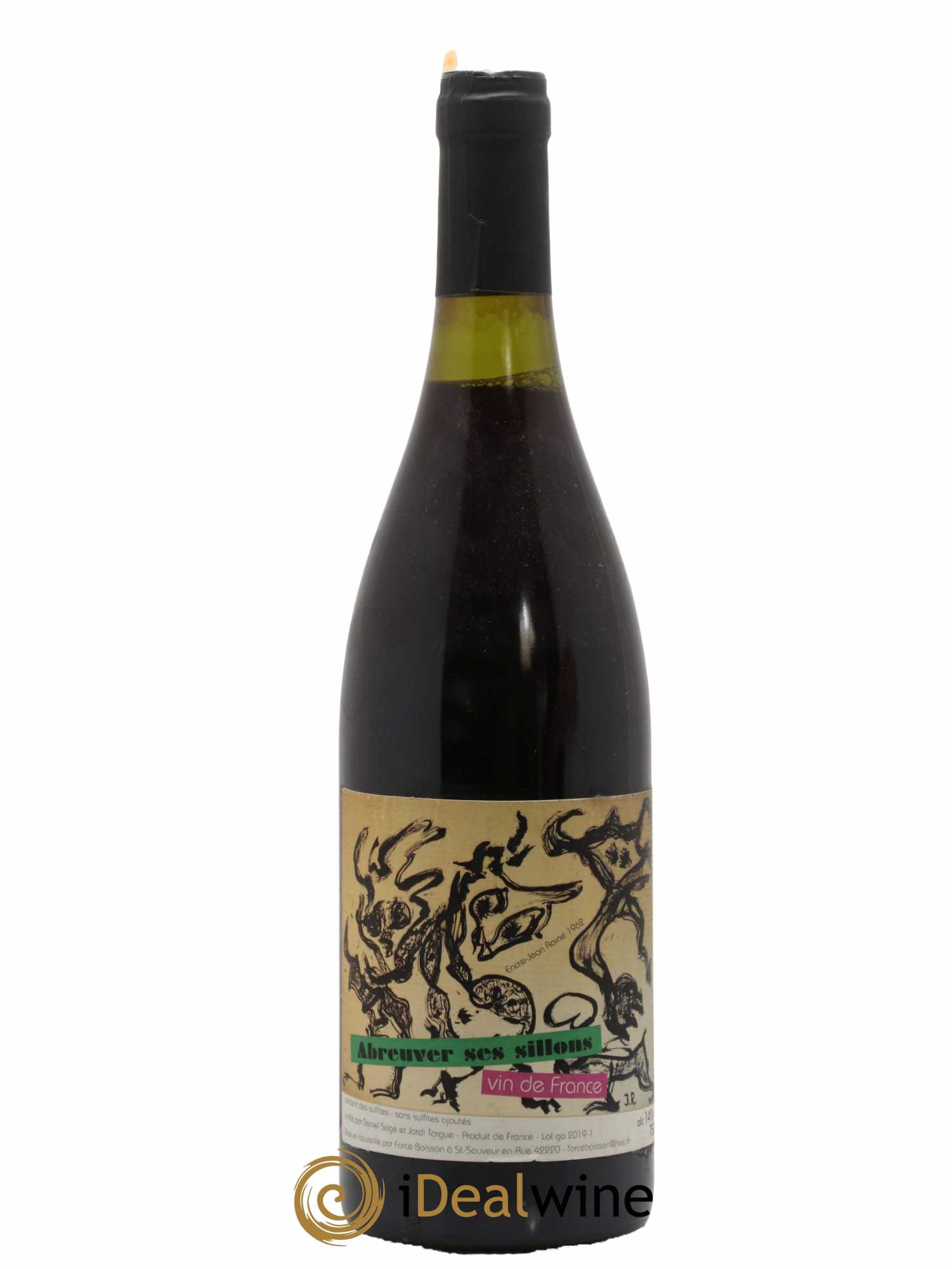 Vin de France Abreuver ses sillons Daniel Sage 2018 - Lot de 1 bouteille - 0