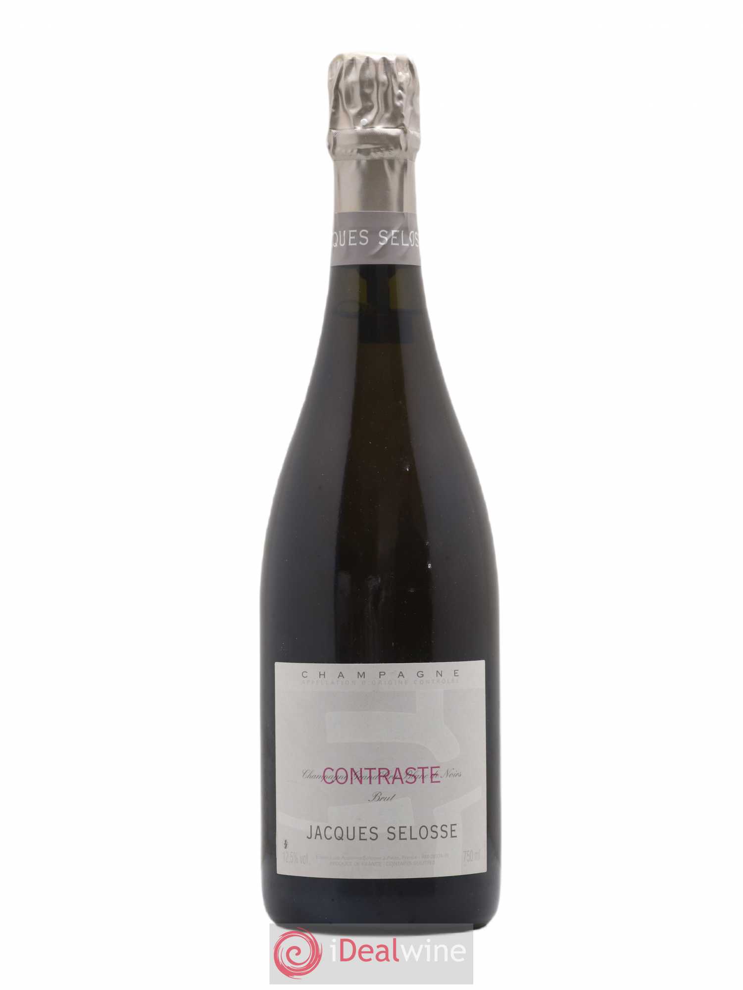 Contraste Blanc de Noirs Grand Cru Brut Jacques Selosse - Lot de 1 bouteille - 0