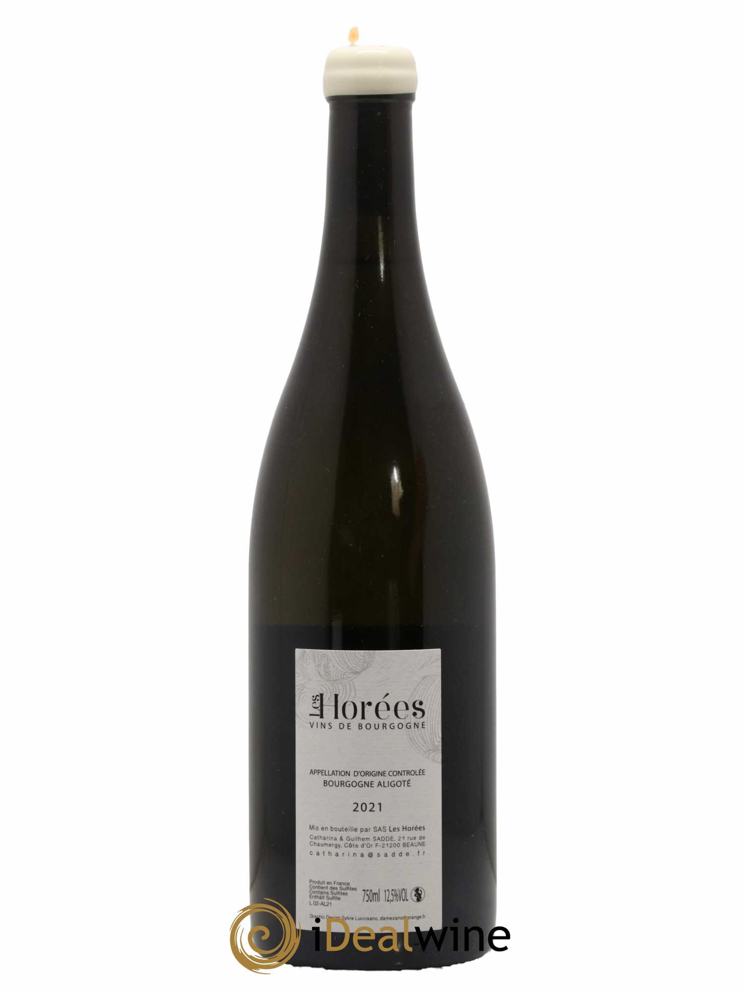 Bourgogne Aligoté En Coulezain Les Horées 2021 - Lot de 1 bouteille - 1