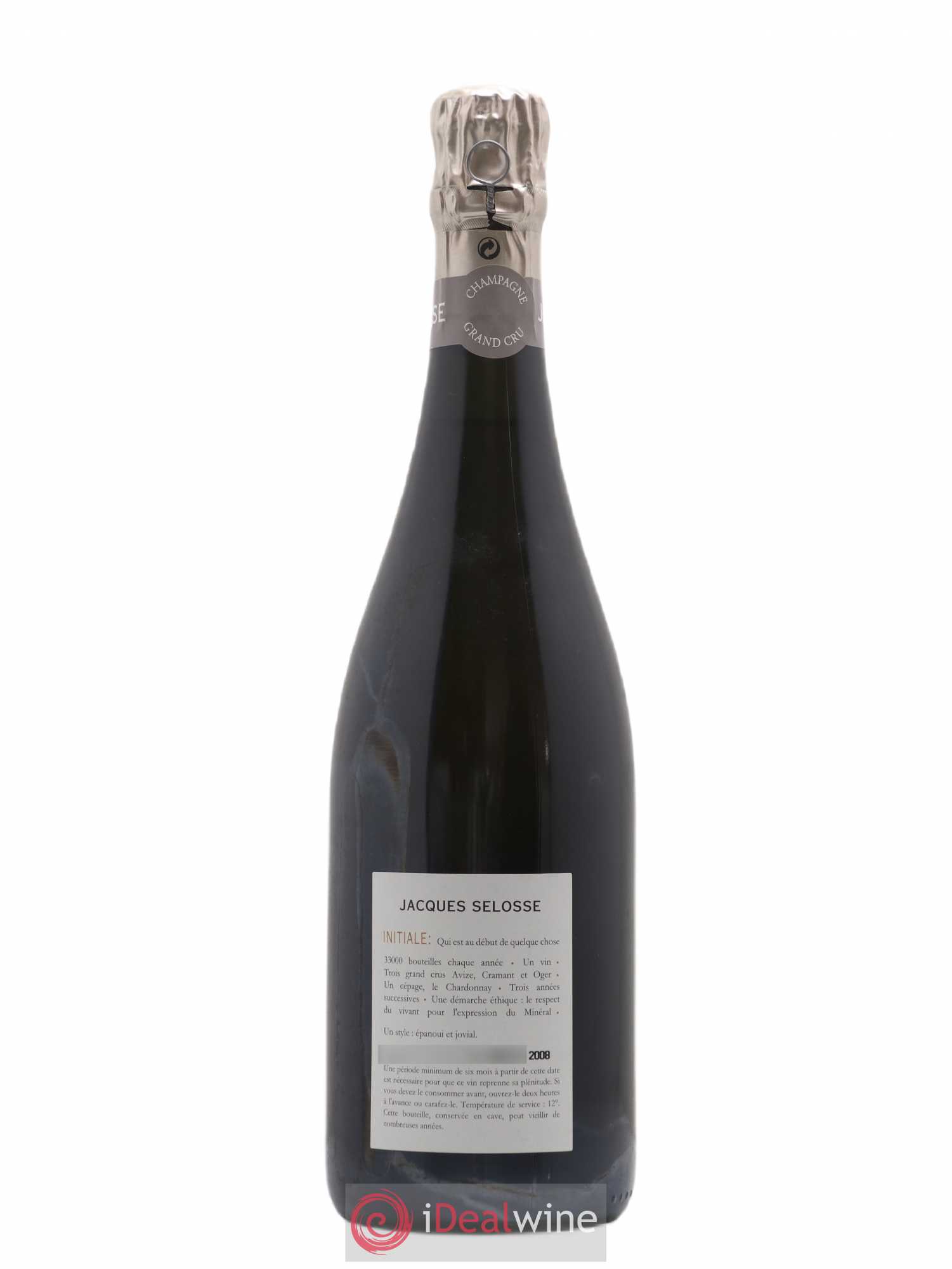 Initial Brut Jacques Selosse - Lot de 1 bouteille - 1