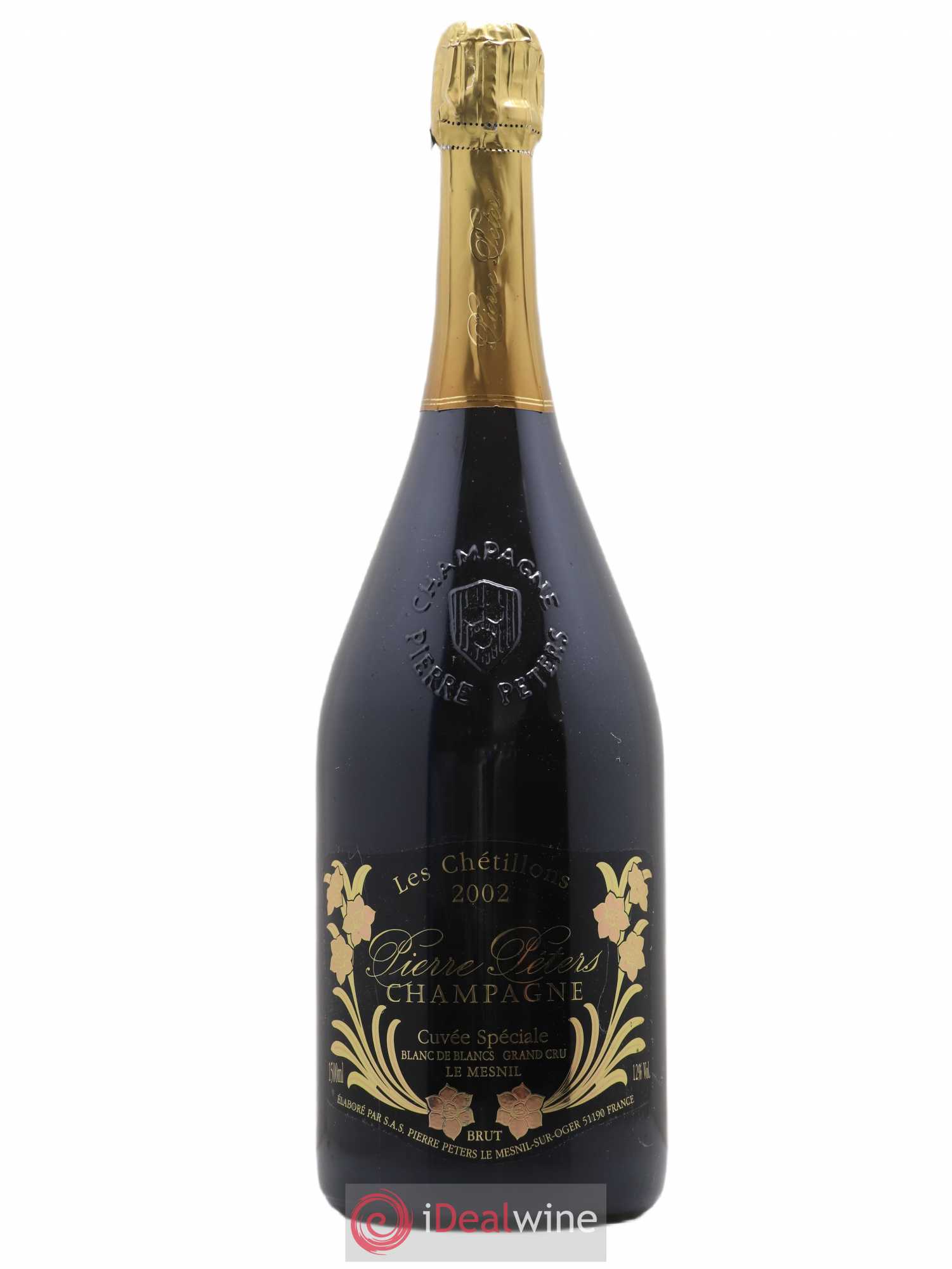 Cuvée Spéciale les Chétillons Blanc de Blancs Brut Pierre Péters 2002 - Lot de 1 magnum - 0