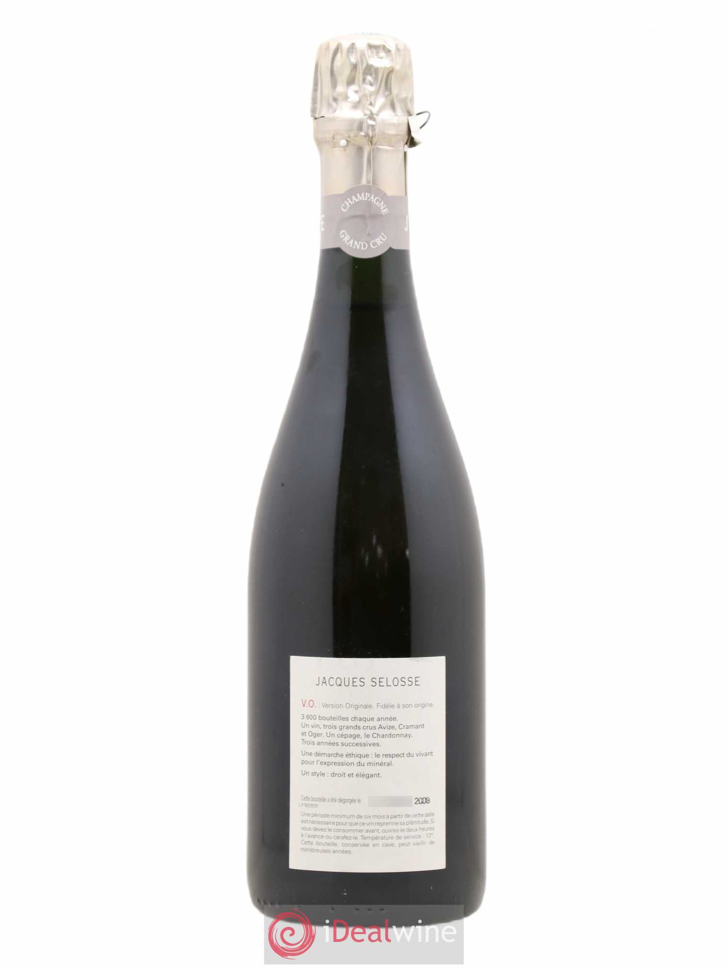 Version Originale Jacques Selosse - Lot de 1 bouteille - 1