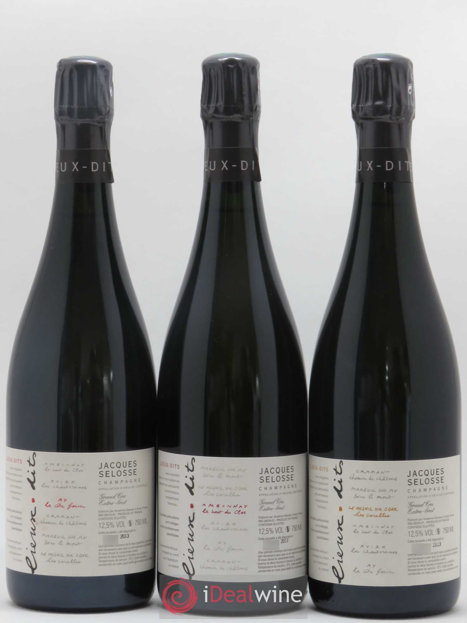 Caisse Collection Lieux-dits Jacques Selosse - Lot de 1 bouteille - 1