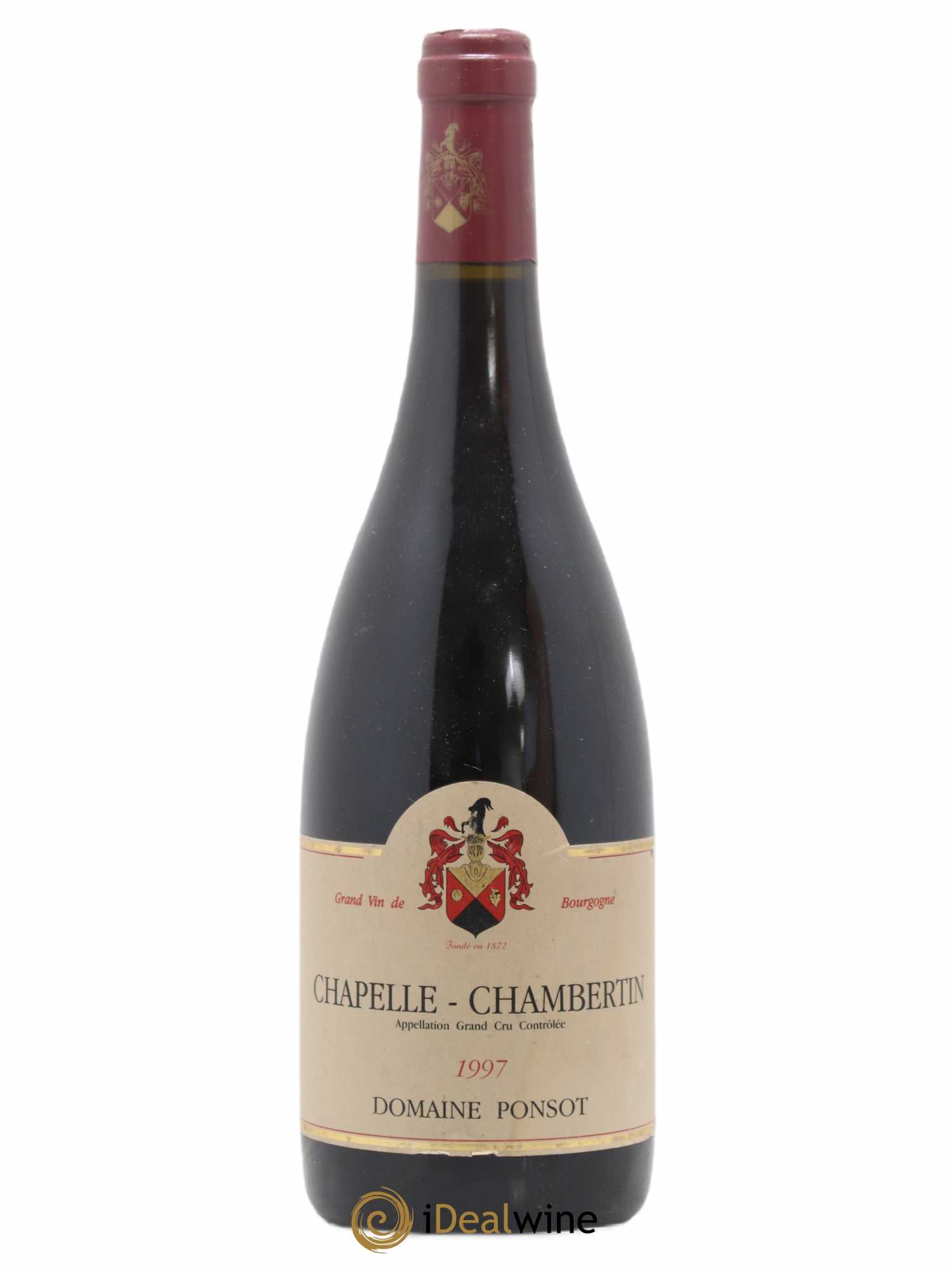 Chapelle-Chambertin Grand Cru Ponsot (Domaine) 1997 - Lot de 1 bouteille - 0