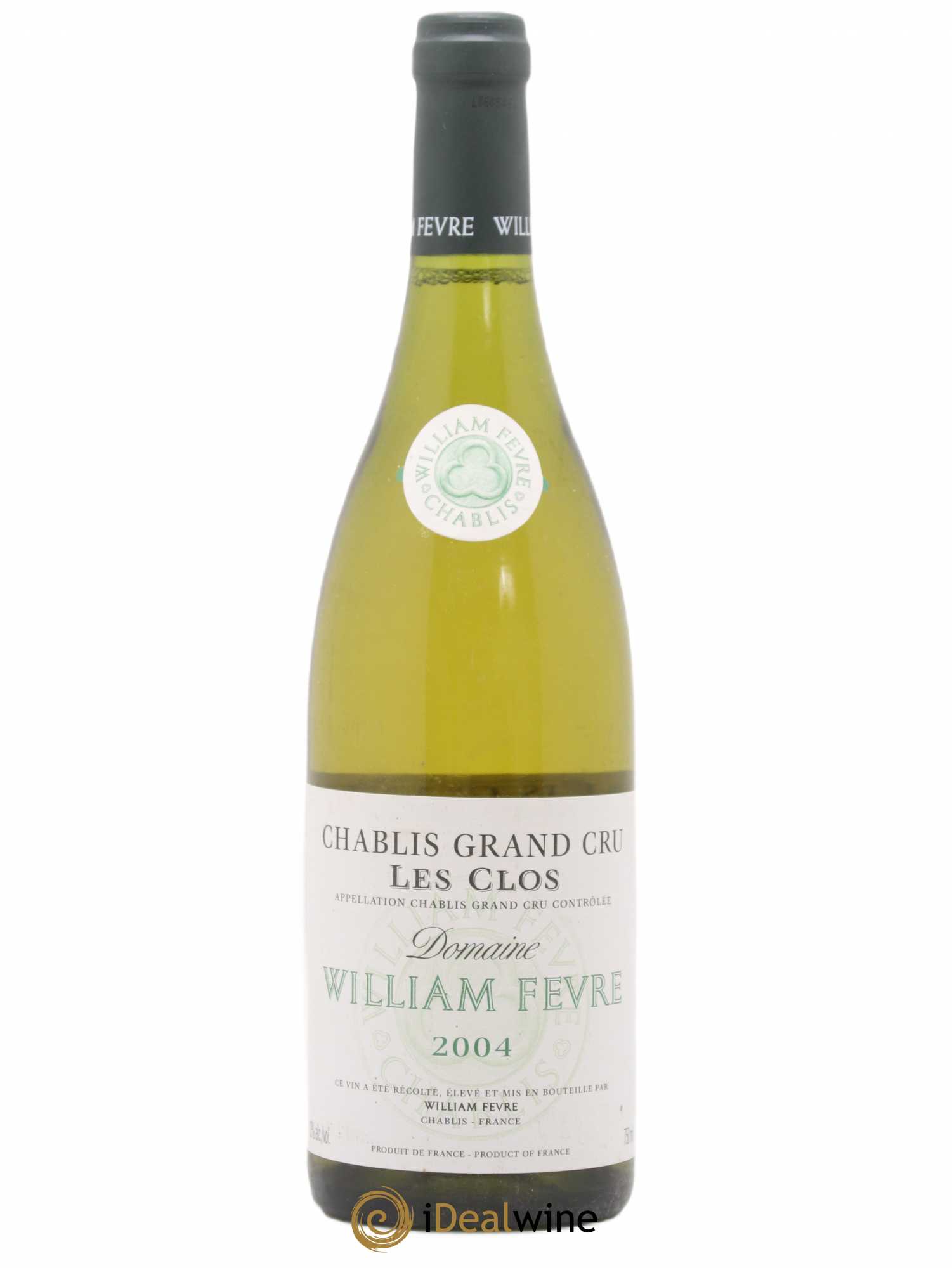 Chablis Grand Cru Les Clos William Fèvre 2004 - Lot de 1 bouteille - 0