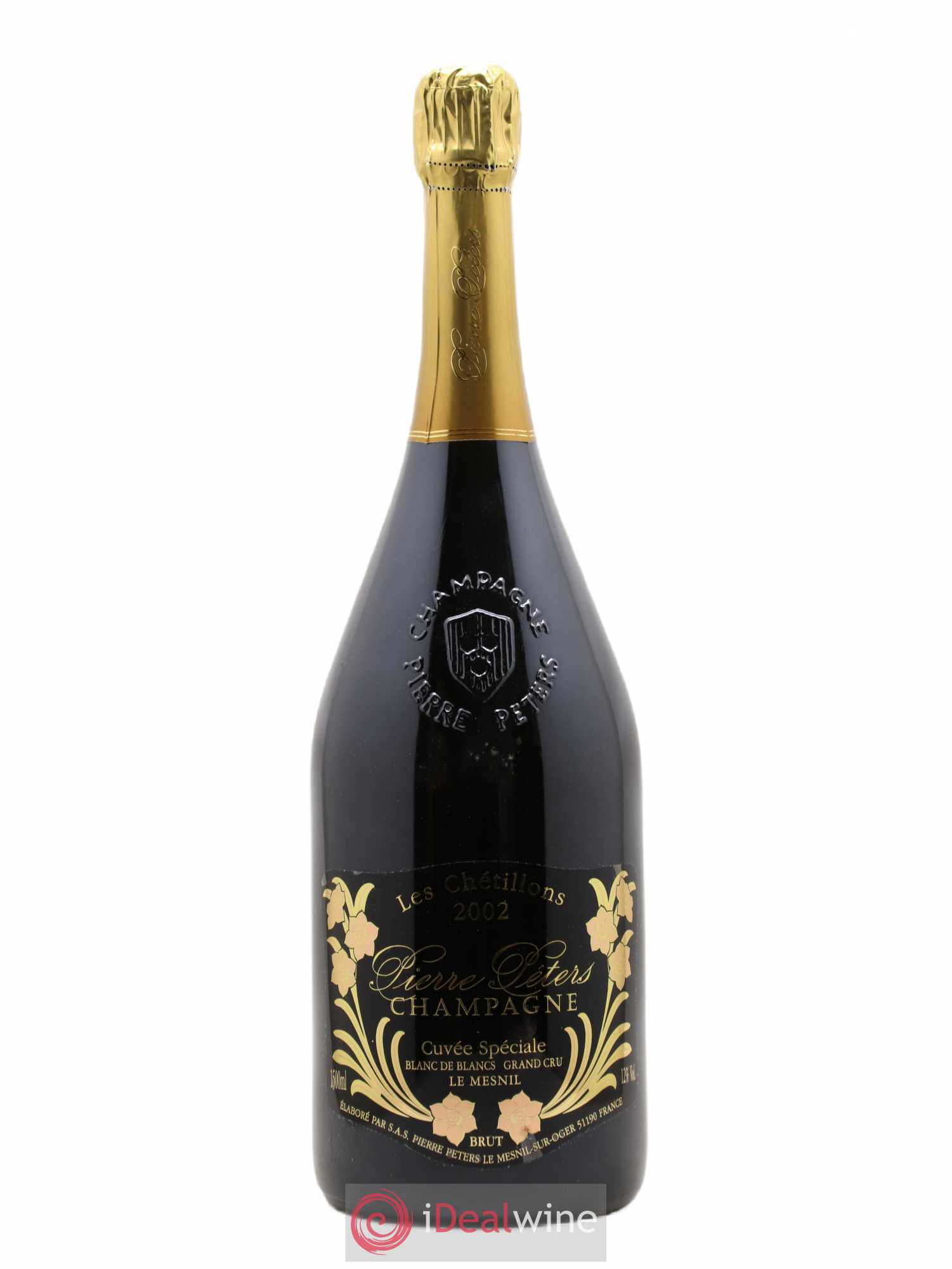 Cuvée Spéciale les Chétillons Blanc de Blancs Brut Pierre Péters 2002 - Lot de 1 magnum - 0