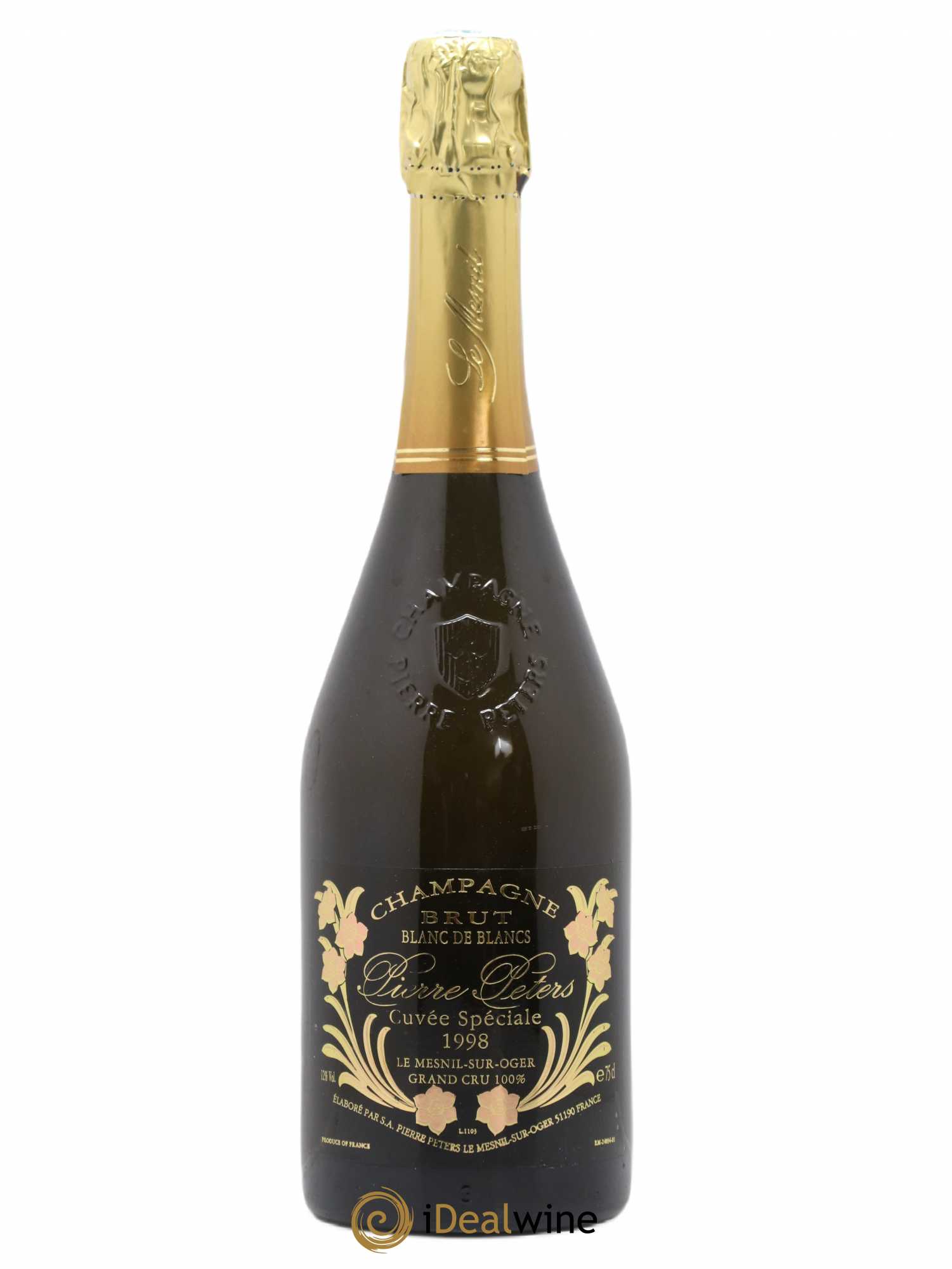 Cuvée Spéciale les Chétillons Blanc de Blancs Brut Pierre Péters 1998 - Lot de 1 bouteille - 0