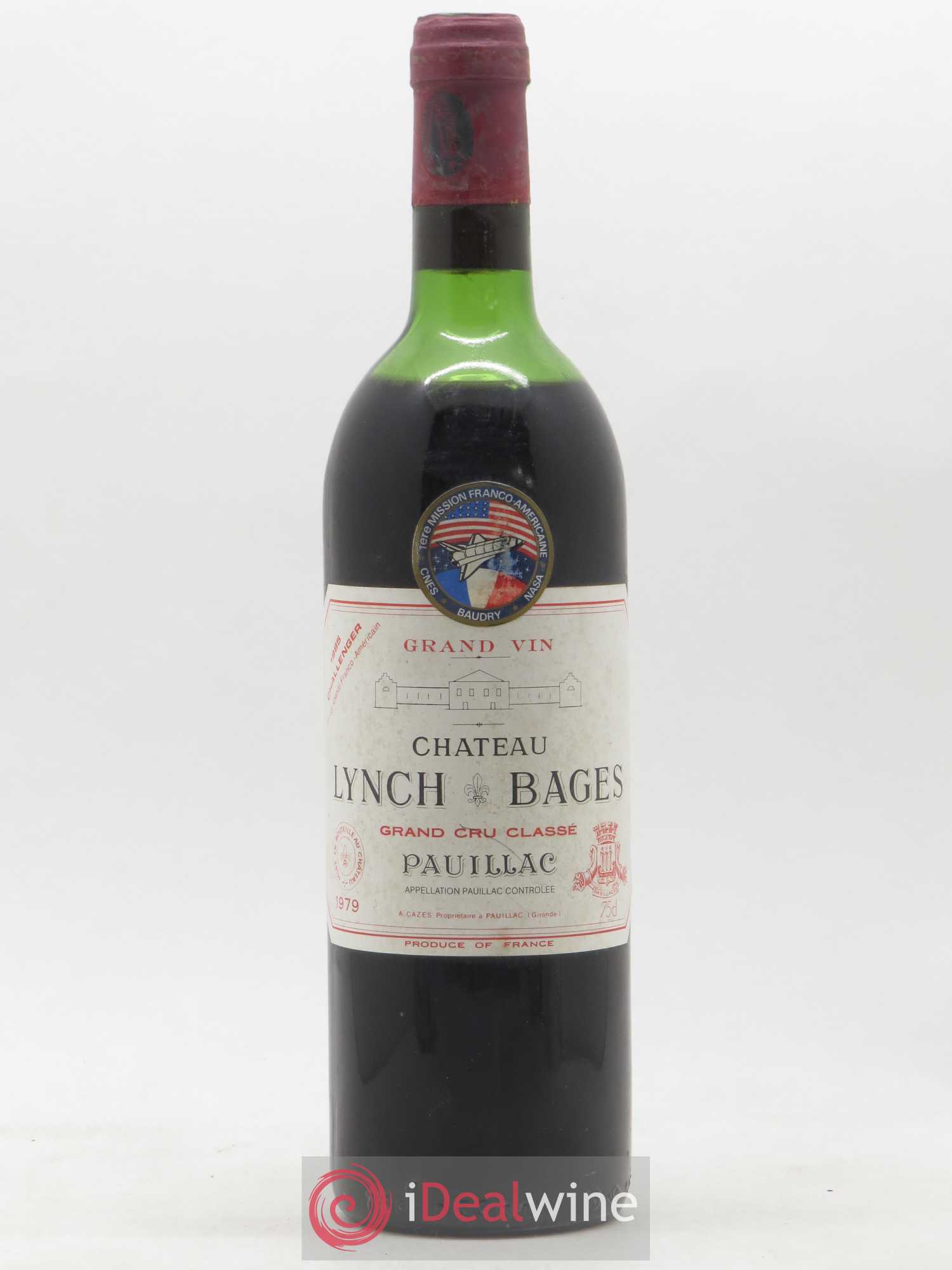 Château Lynch Bages 5ème Grand Cru Classé 1979 - Lot de 1 bouteille - 0