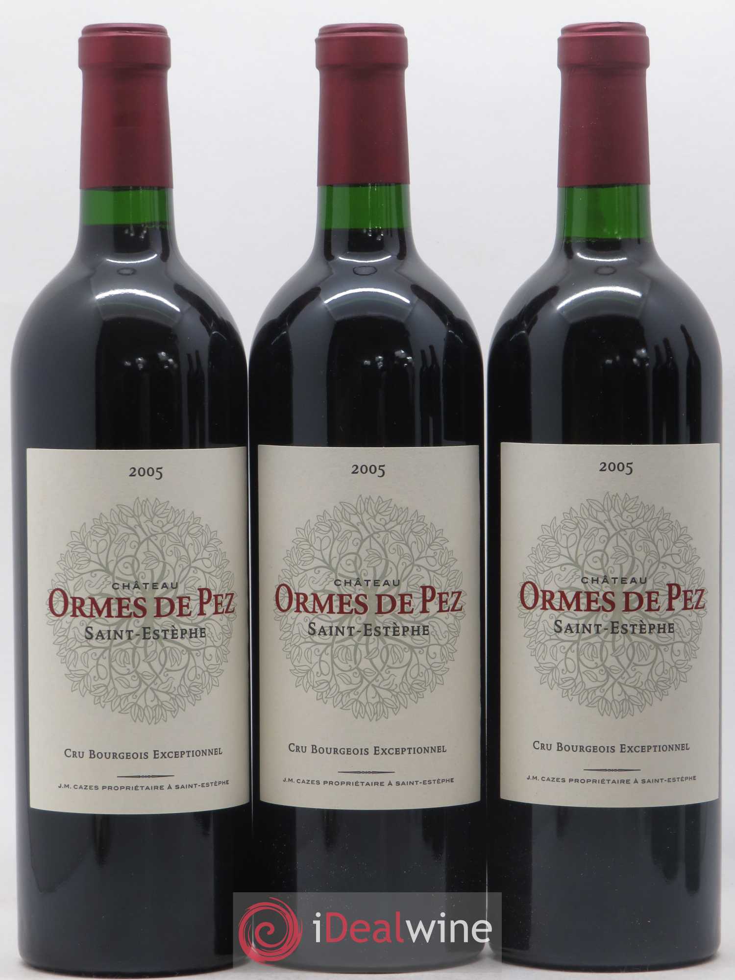 Château les Ormes de Pez (sans prix de réserve) 2005 - Lot de 6 bouteilles - 1