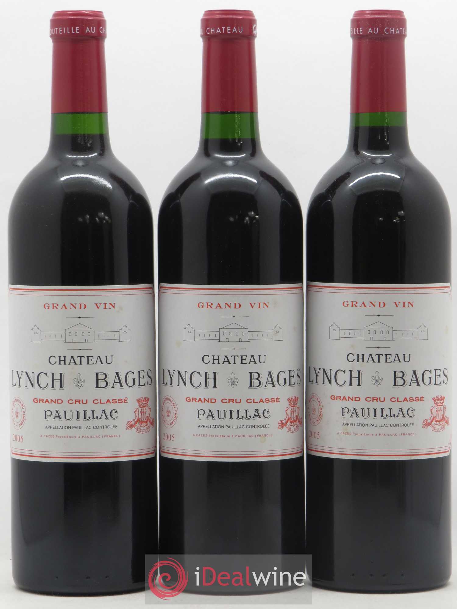 Château Lynch Bages 5ème Grand Cru Classé 2005 - Lot de 6 bouteilles - 1