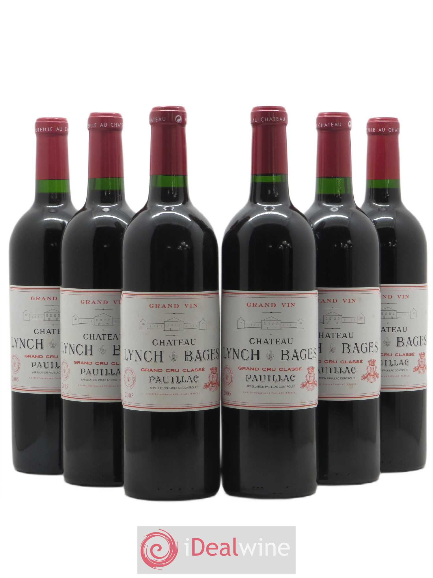 Château Lynch Bages 5ème Grand Cru Classé 2005 - Lot de 6 bouteilles - 0