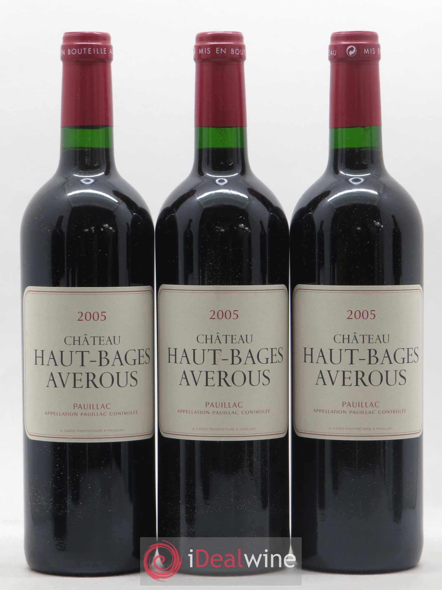 Château Haut Bages Averous Cru Bourgeois 2005 - Lot de 6 bouteilles - 2
