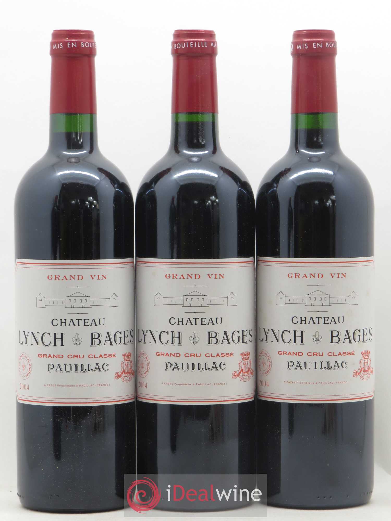 Château Lynch Bages 5ème Grand Cru Classé 2004 - Lot de 12 bouteilles - 1