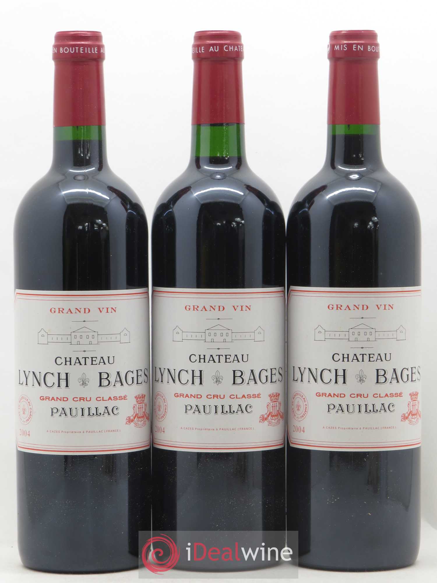 Château Lynch Bages 5ème Grand Cru Classé 2004 - Lot de 12 bouteilles - 4