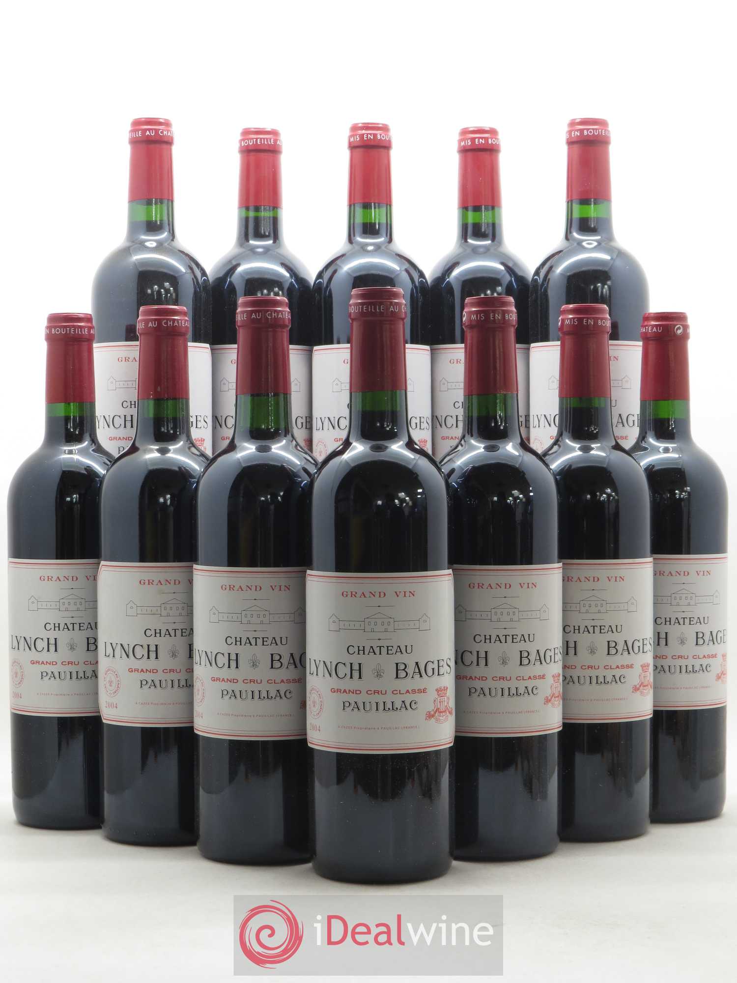Château Lynch Bages 5ème Grand Cru Classé 2004 - Lot de 12 bouteilles - 0