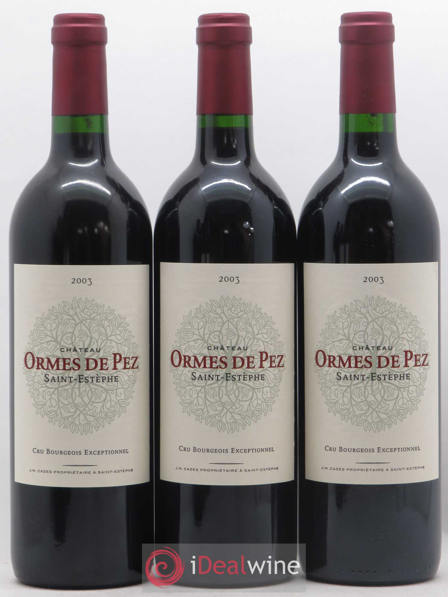 Château les Ormes de Pez 2003 - Lot de 12 bouteilles - 2
