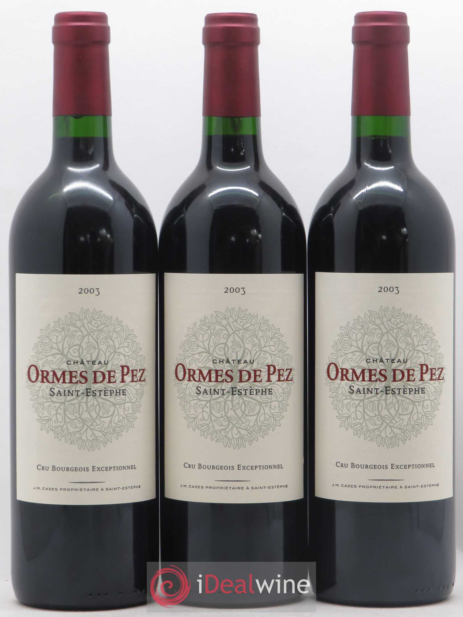 Château les Ormes de Pez 2003 - Lot de 12 bouteilles - 4