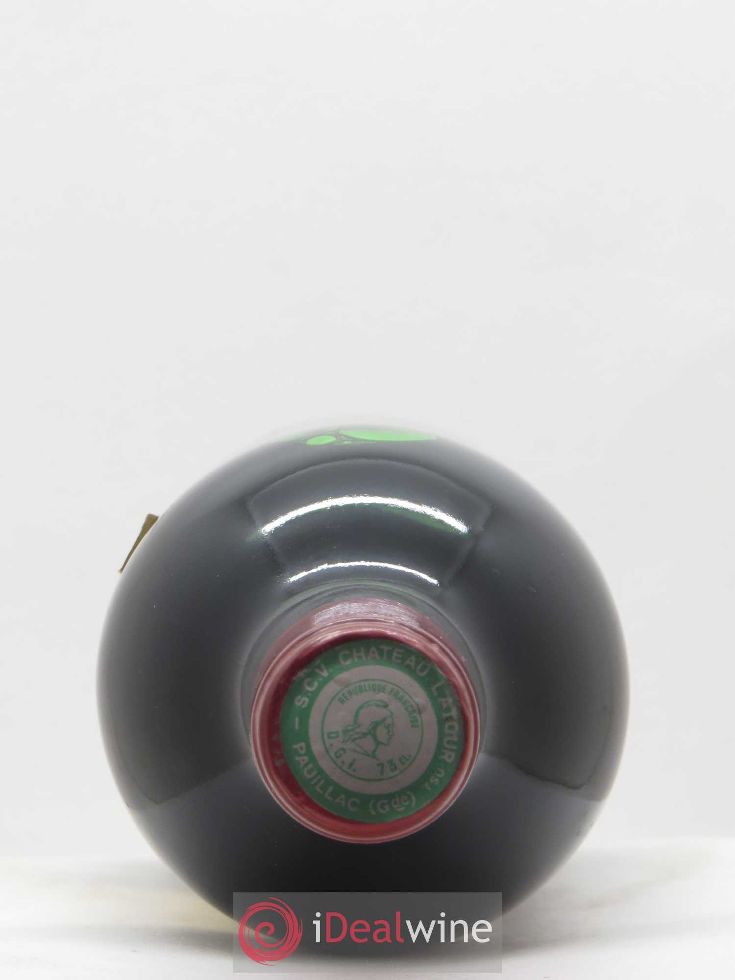 Château Latour 1er Grand Cru Classé 1975 - Lot de 1 bouteille - 1