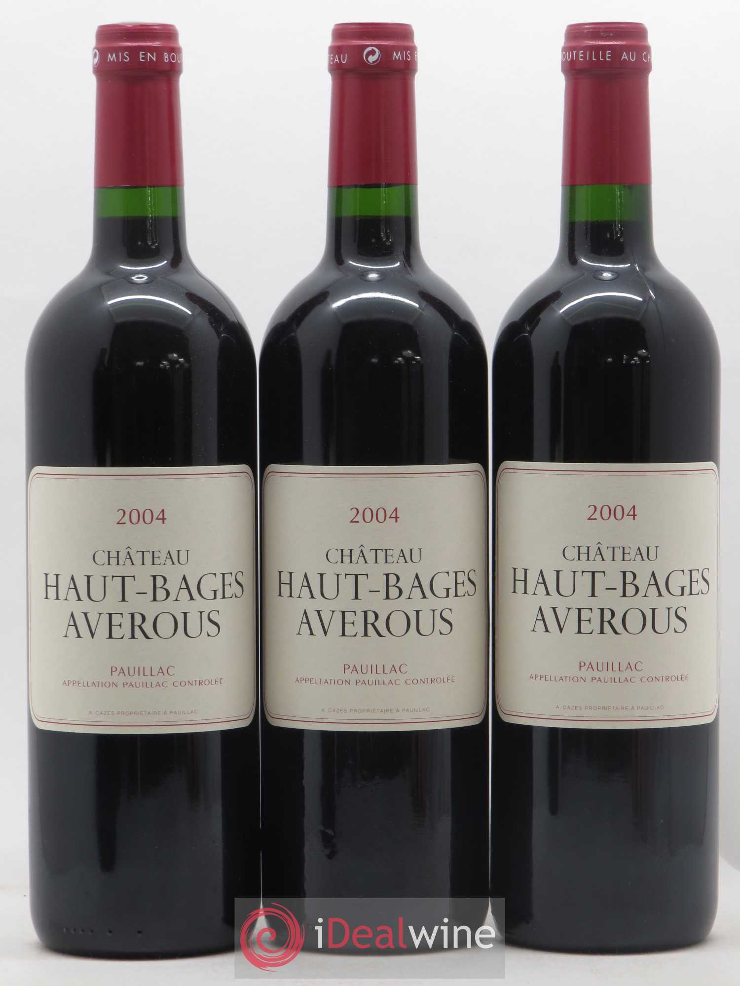 Château Haut Bages Averous Cru Bourgeois 2004 - Lot de 12 bouteilles - 1