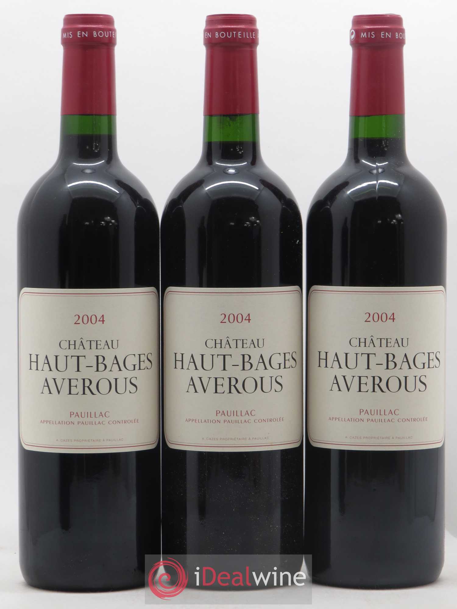Château Haut Bages Averous Cru Bourgeois 2004 - Lot de 12 bouteilles - 2