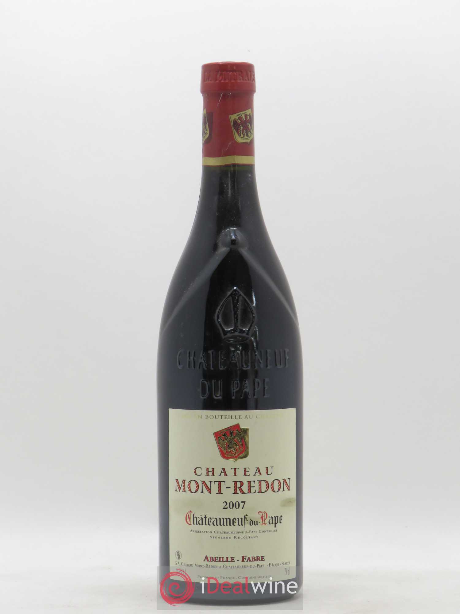 Châteauneuf-du-Pape Château Mont-Redon Famille Abeille-Fabre 2007 - Lot de 1 bouteille - 0