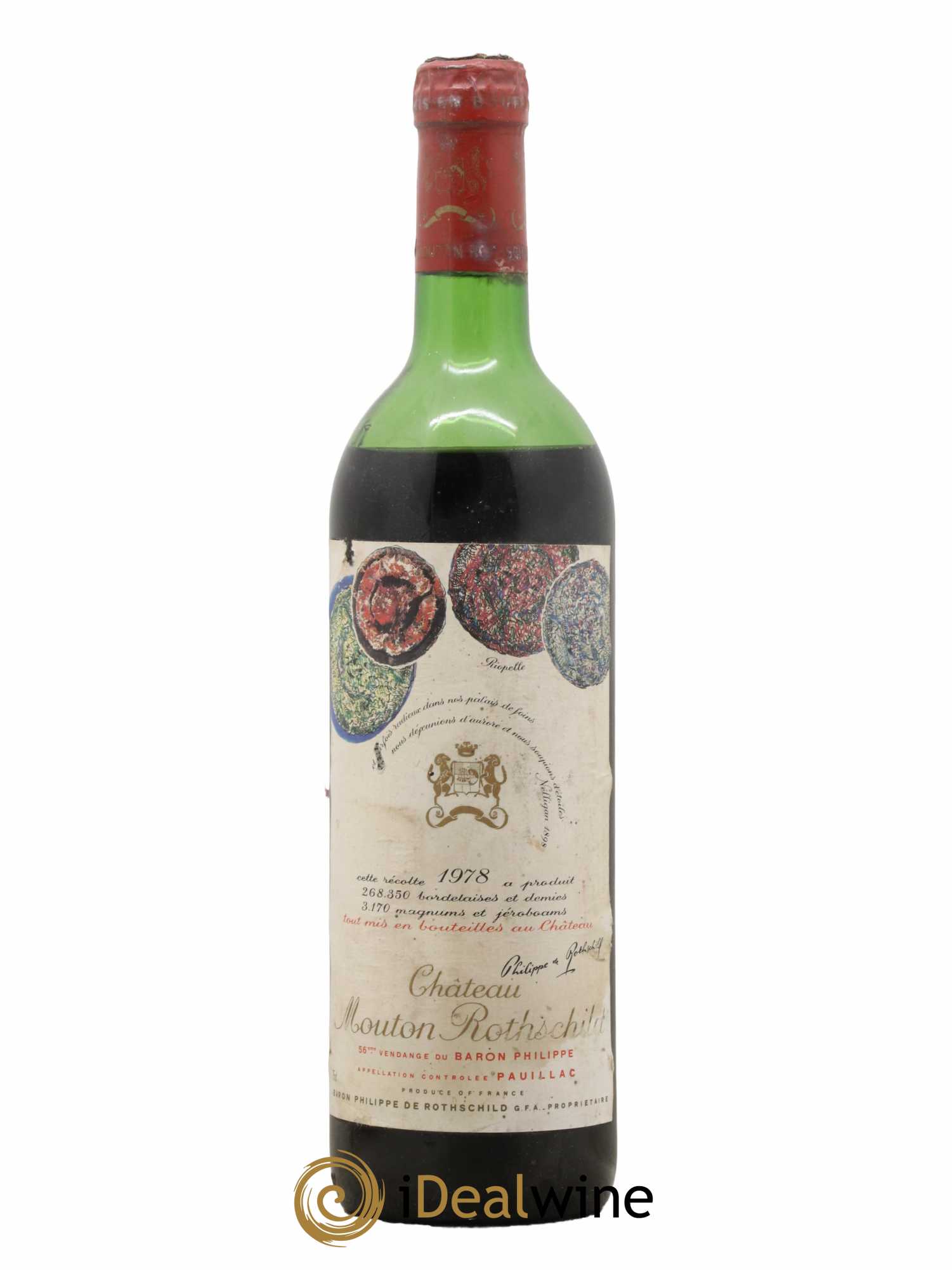 Acquista Château Mouton Rothschild 1er Grand Cru Classé 1978 (lot