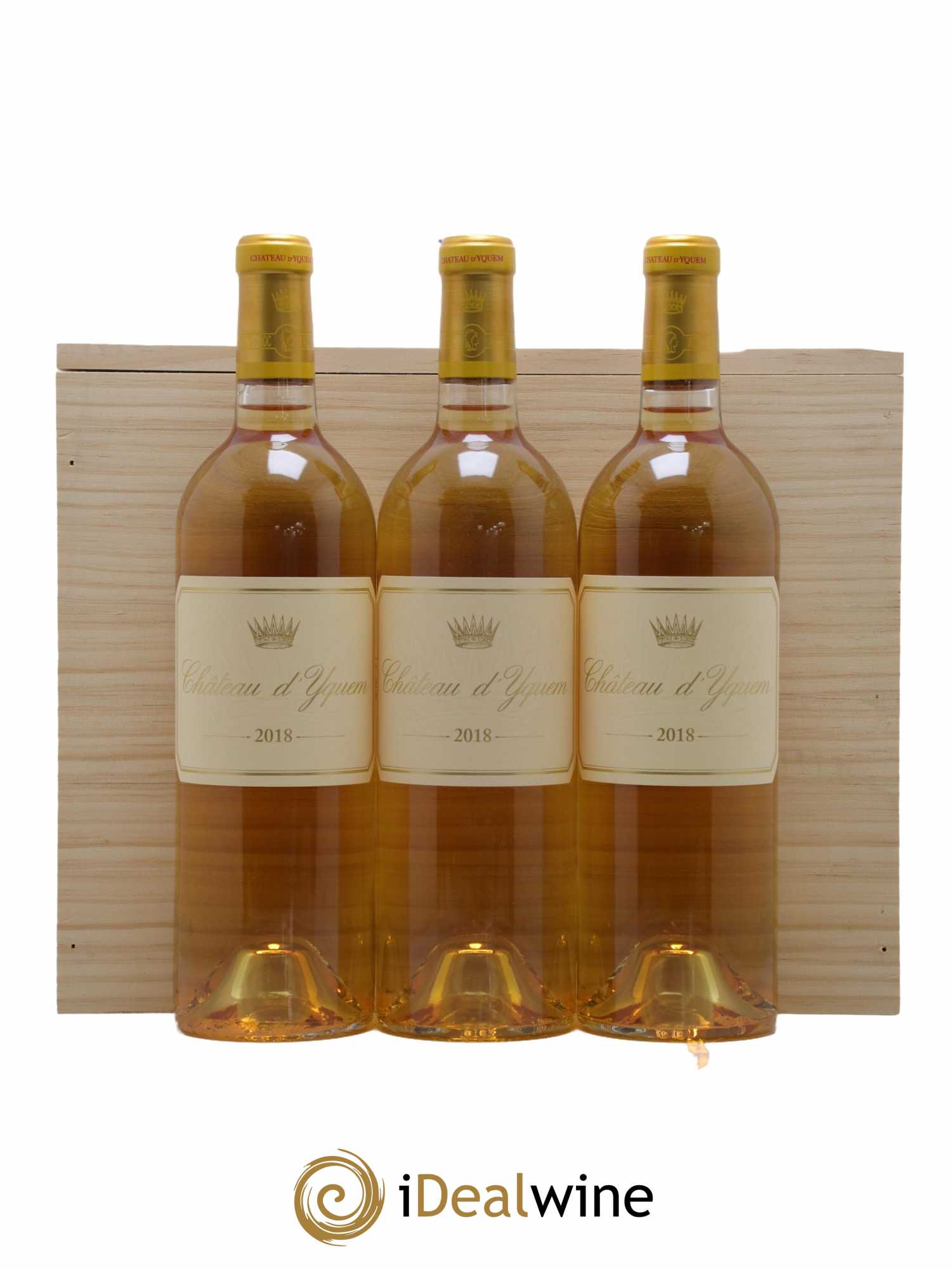 Château d' Yquem 1er Cru Classé Supérieur 2018 - Lotto di 3 bottiglie - 1
