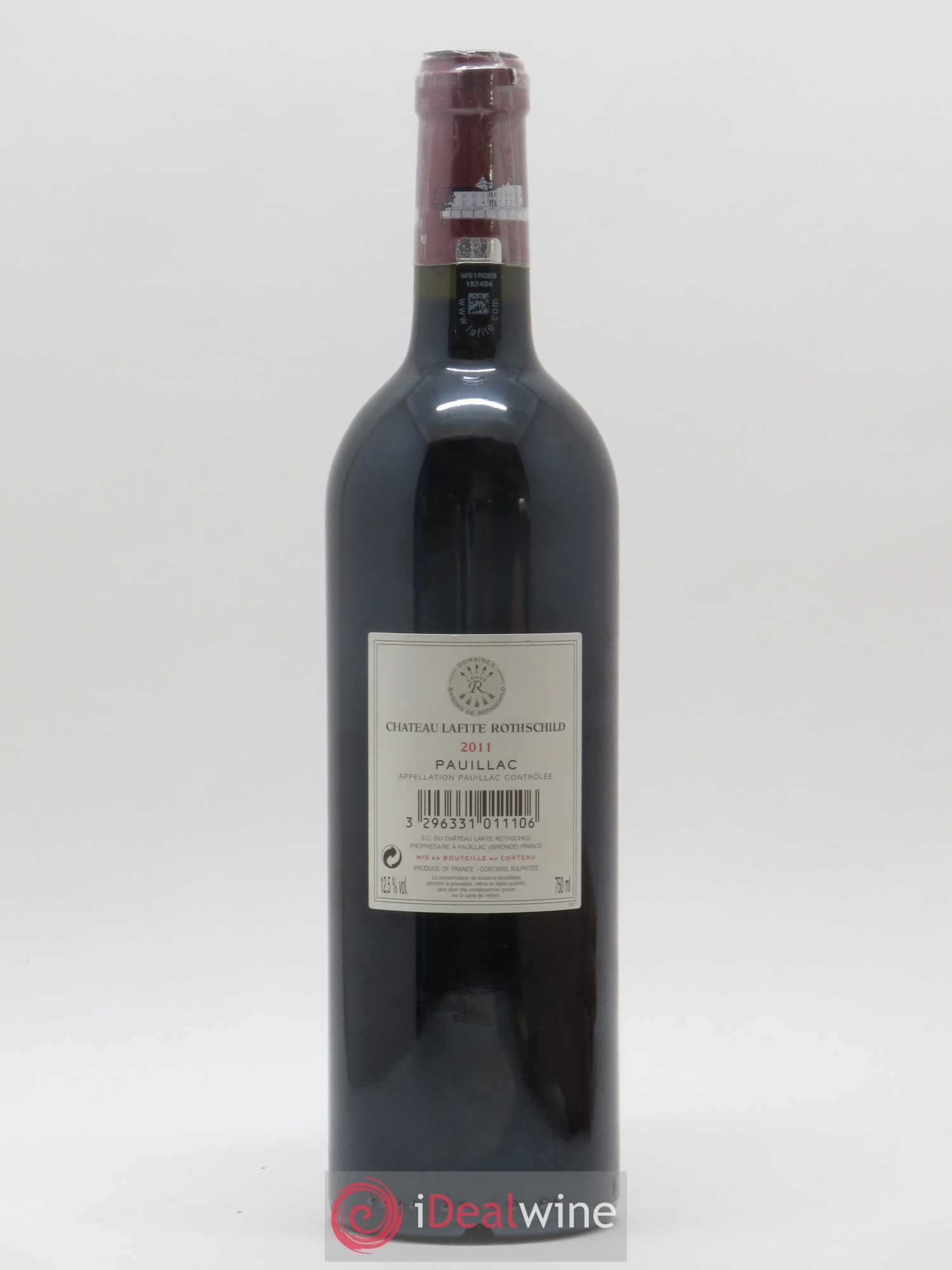Château Lafite Rothschild 1er Grand Cru Classé 2011 - Lot de 1 bouteille - 1