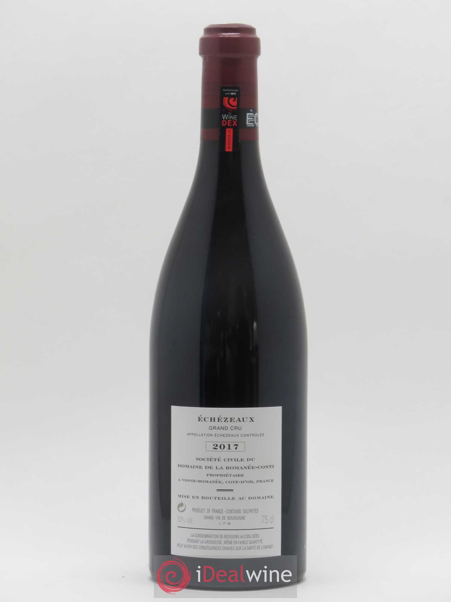 Echezeaux Grand Cru Domaine de la Romanée-Conti 2017 - Lot de 1 bouteille - 1